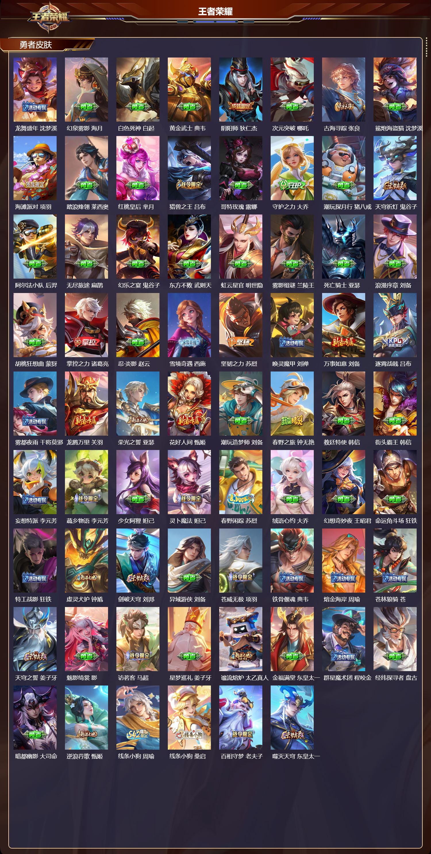 WZCMW4306777王者荣耀账号详情图6