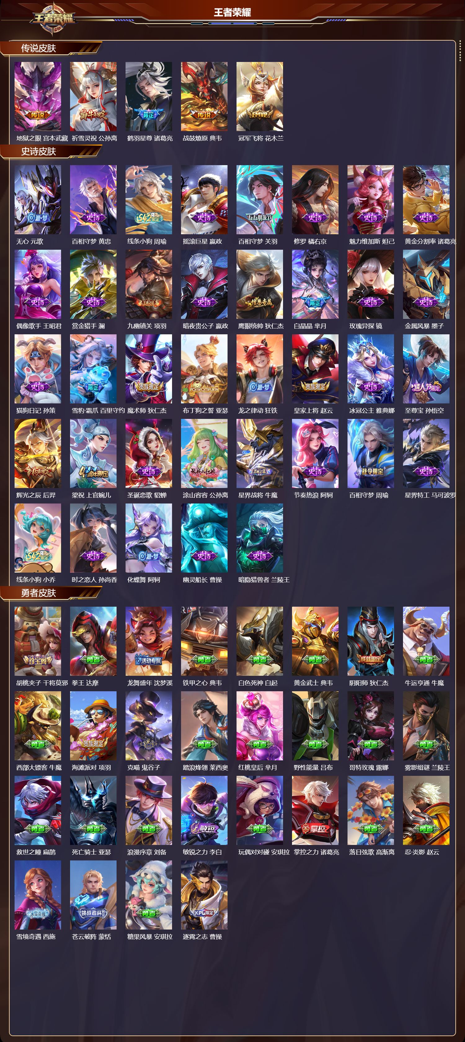 WZCMW4307156王者荣耀账号详情图5