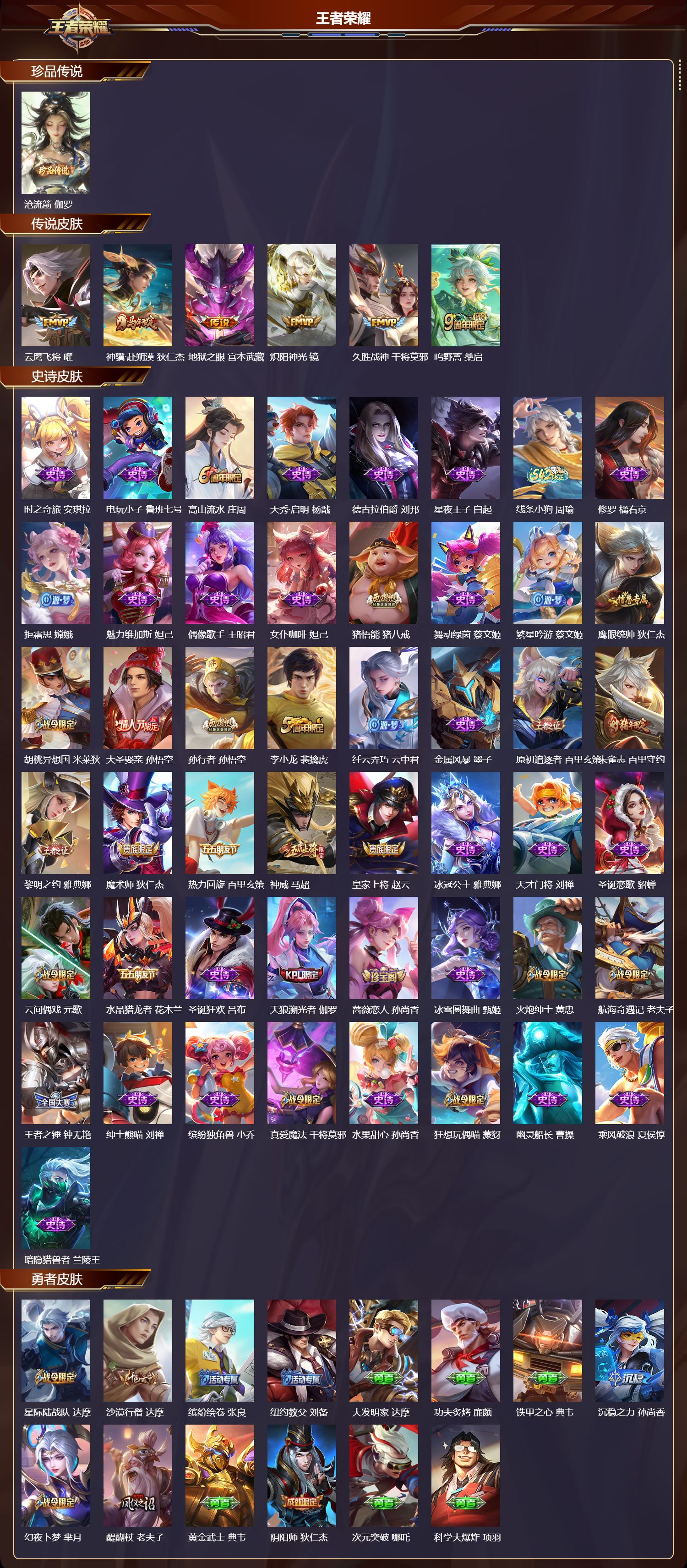 WZCMW4306895王者荣耀账号详情图5 WZCMW4306895王者荣耀账号详情图5