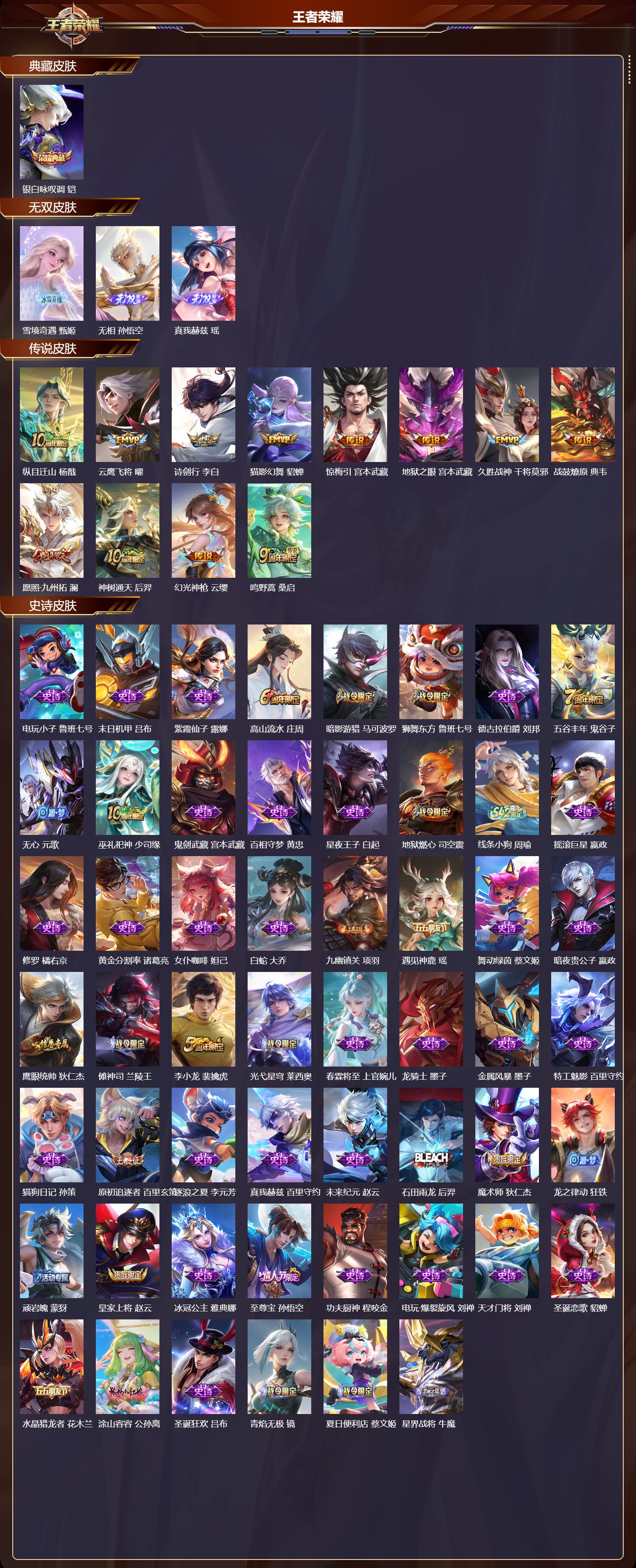 WZCMW4306726王者荣耀账号详情图5