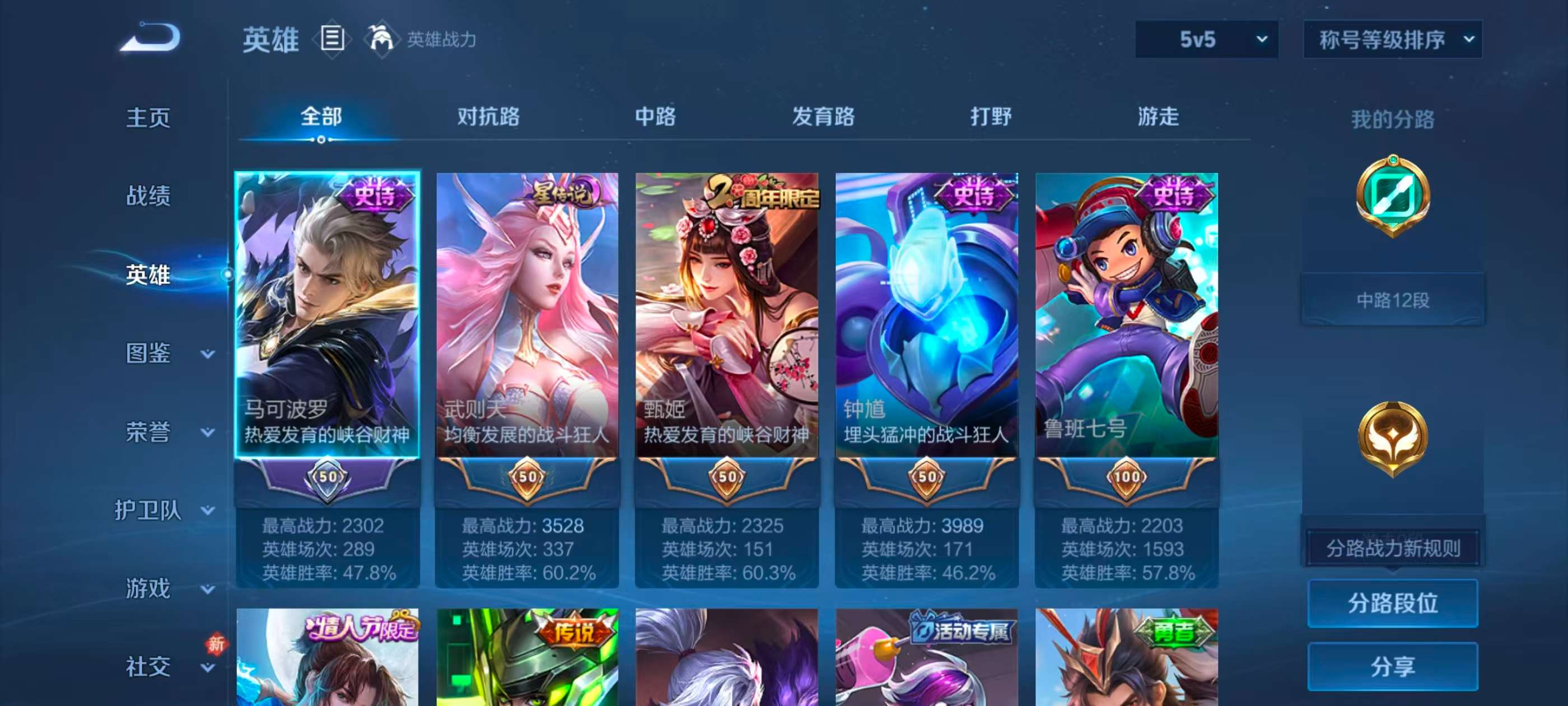 WZCMW4306816王者荣耀账号详情图4