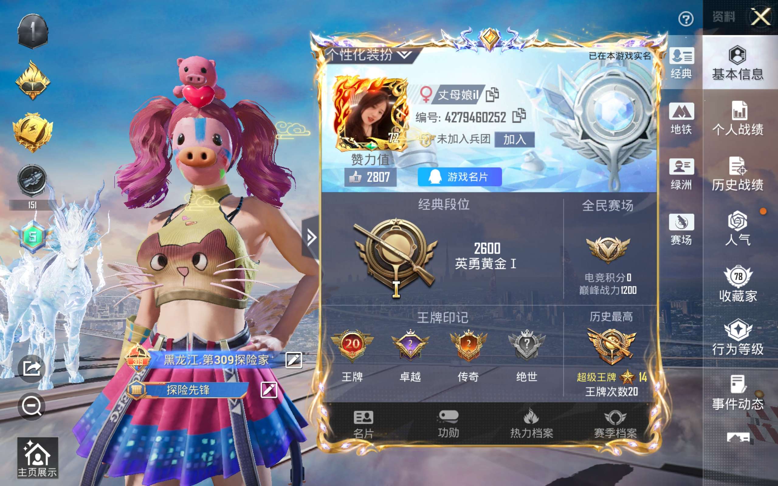 HPCMW4174135和平精英账号详情图3