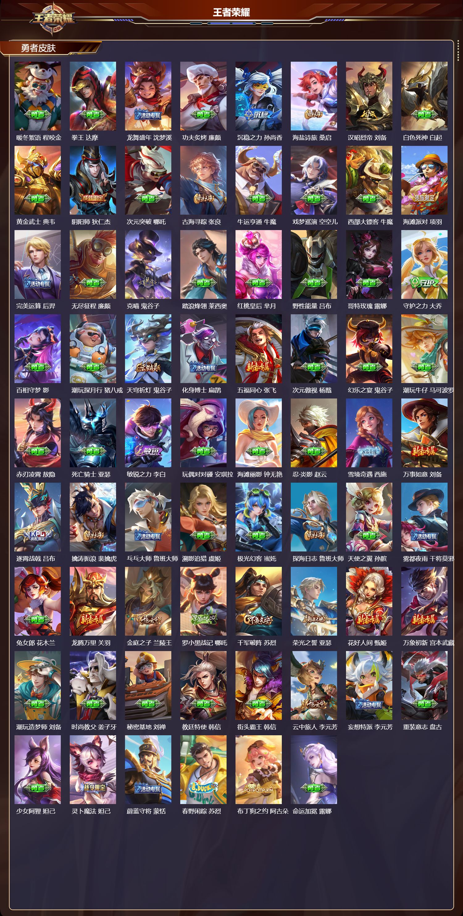 WZCMW4310240王者荣耀账号详情图6