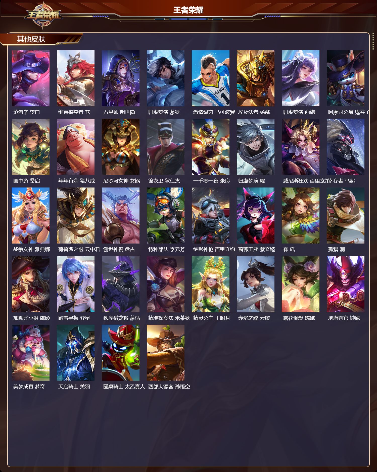 WZCMW4309879王者荣耀账号详情图9