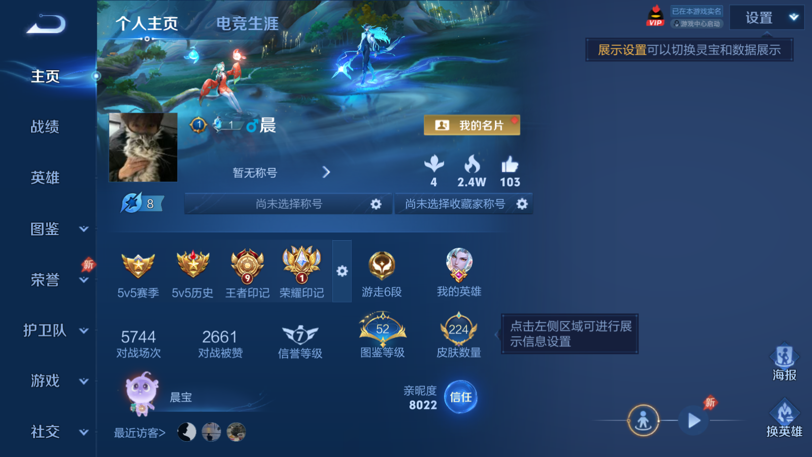 WZCMW4311234王者荣耀账号详情图1