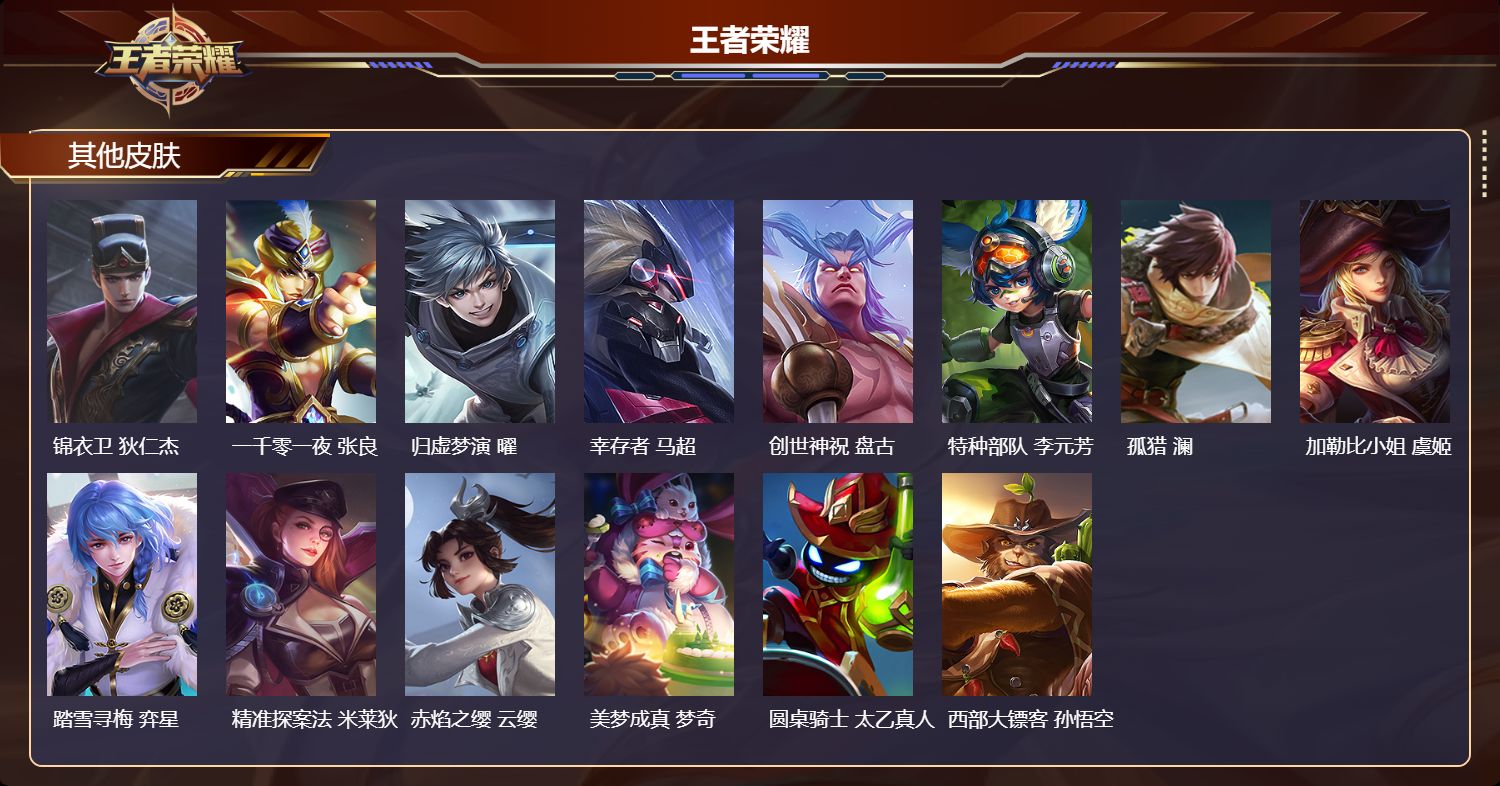 WZCMW4309714王者荣耀账号详情图4 WZCMW4309714王者荣耀账号详情图4