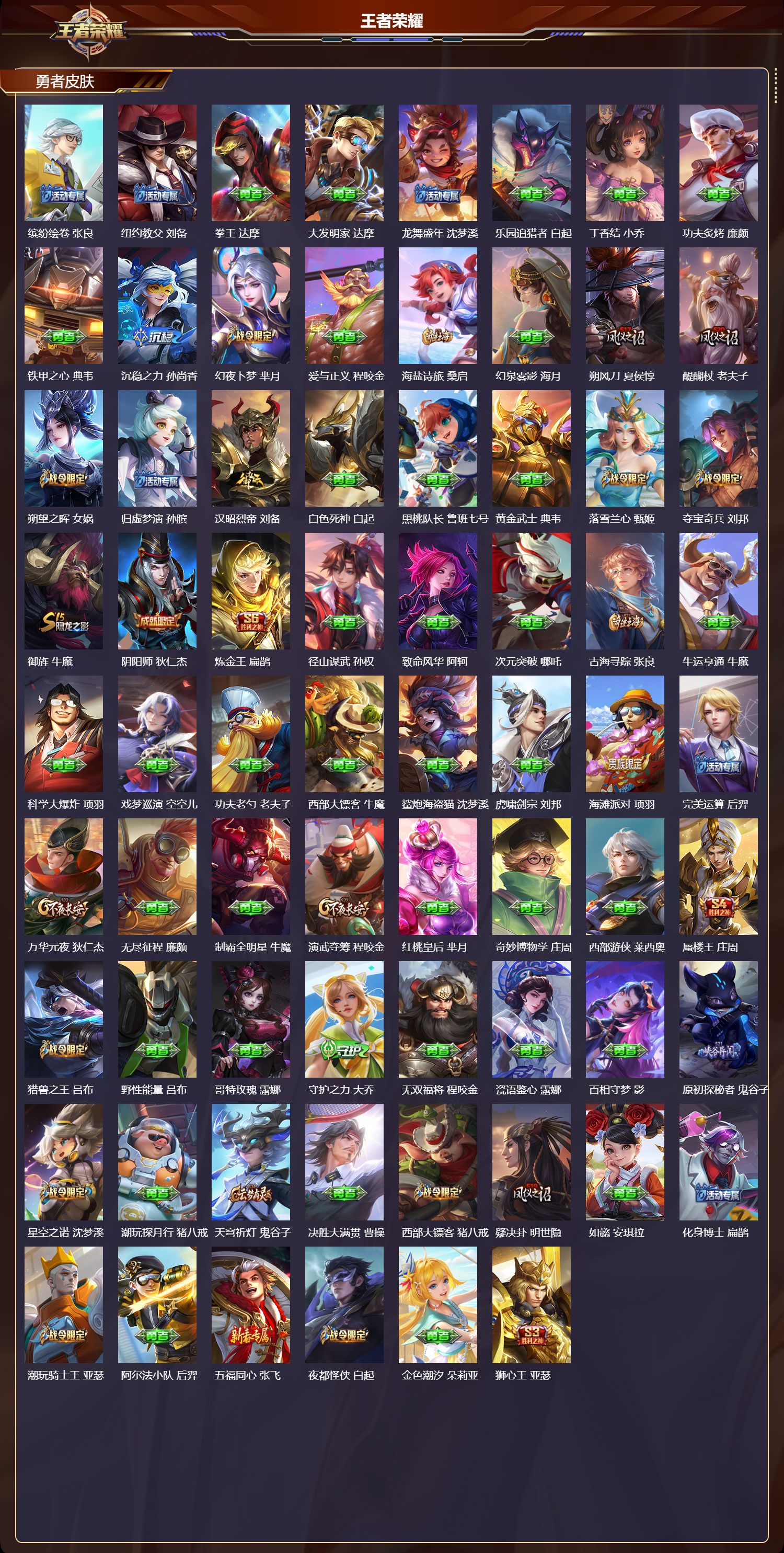 WZCMW4310147王者荣耀账号详情图9