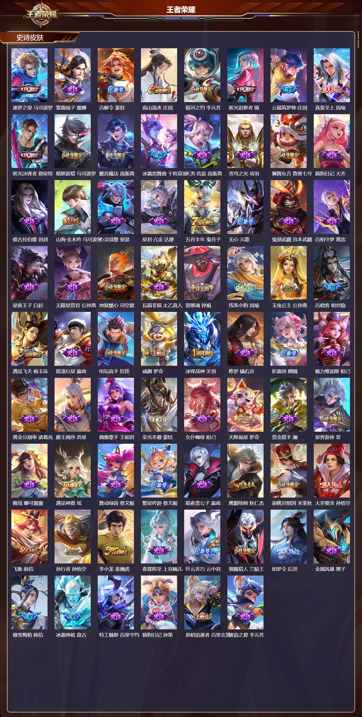 WZCMW4310384王者荣耀账号详情图6 WZCMW4310384王者荣耀账号详情图6