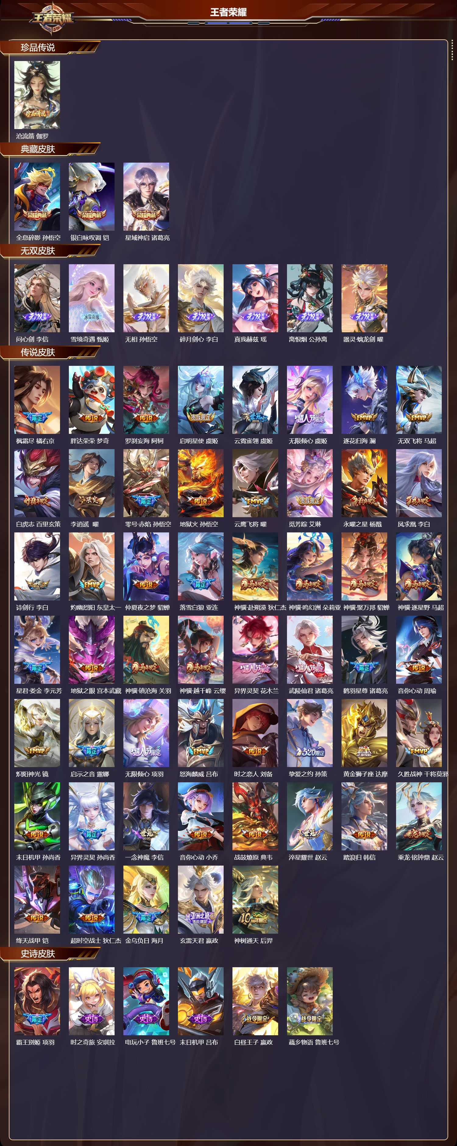 WZCMW4310384王者荣耀账号详情图5 WZCMW4310384王者荣耀账号详情图5