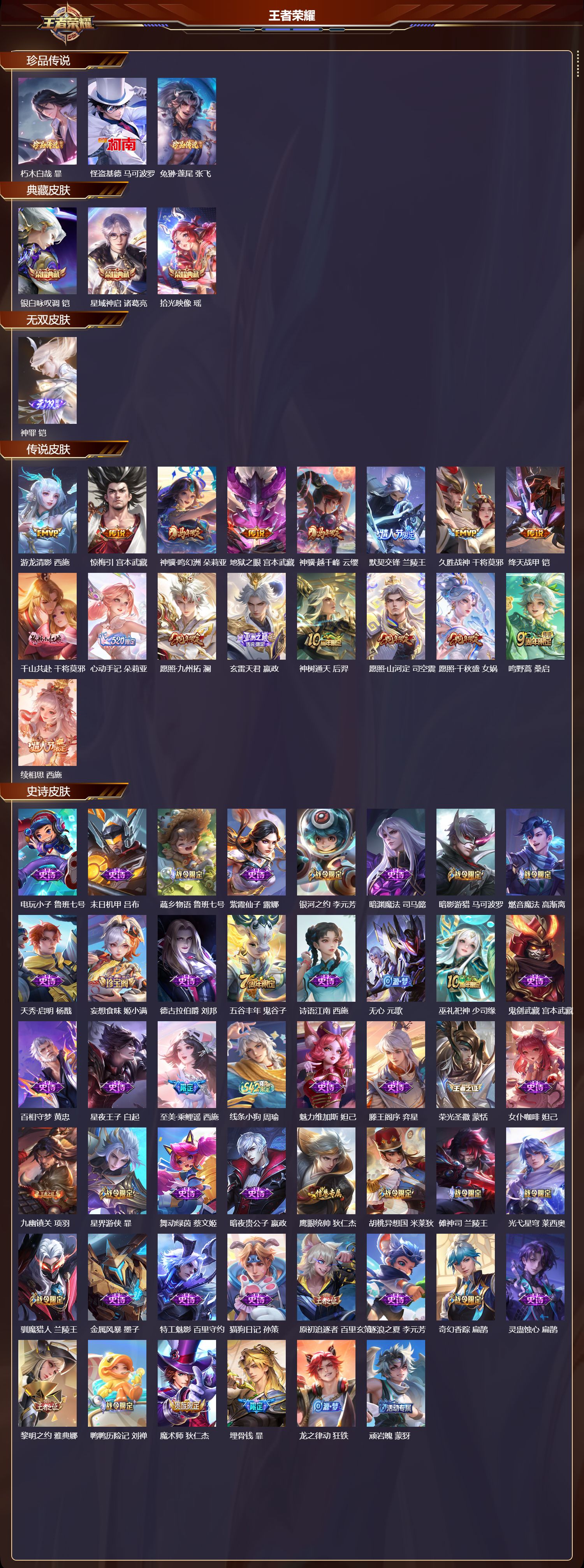 WZCMW4309681王者荣耀账号详情图5