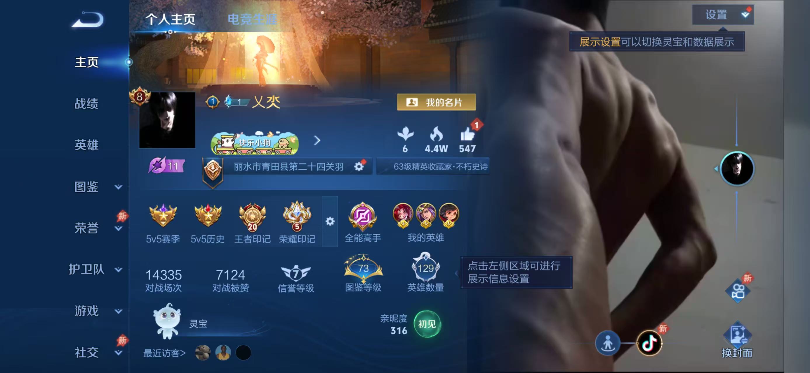 WZCMW4310390王者荣耀账号详情图1