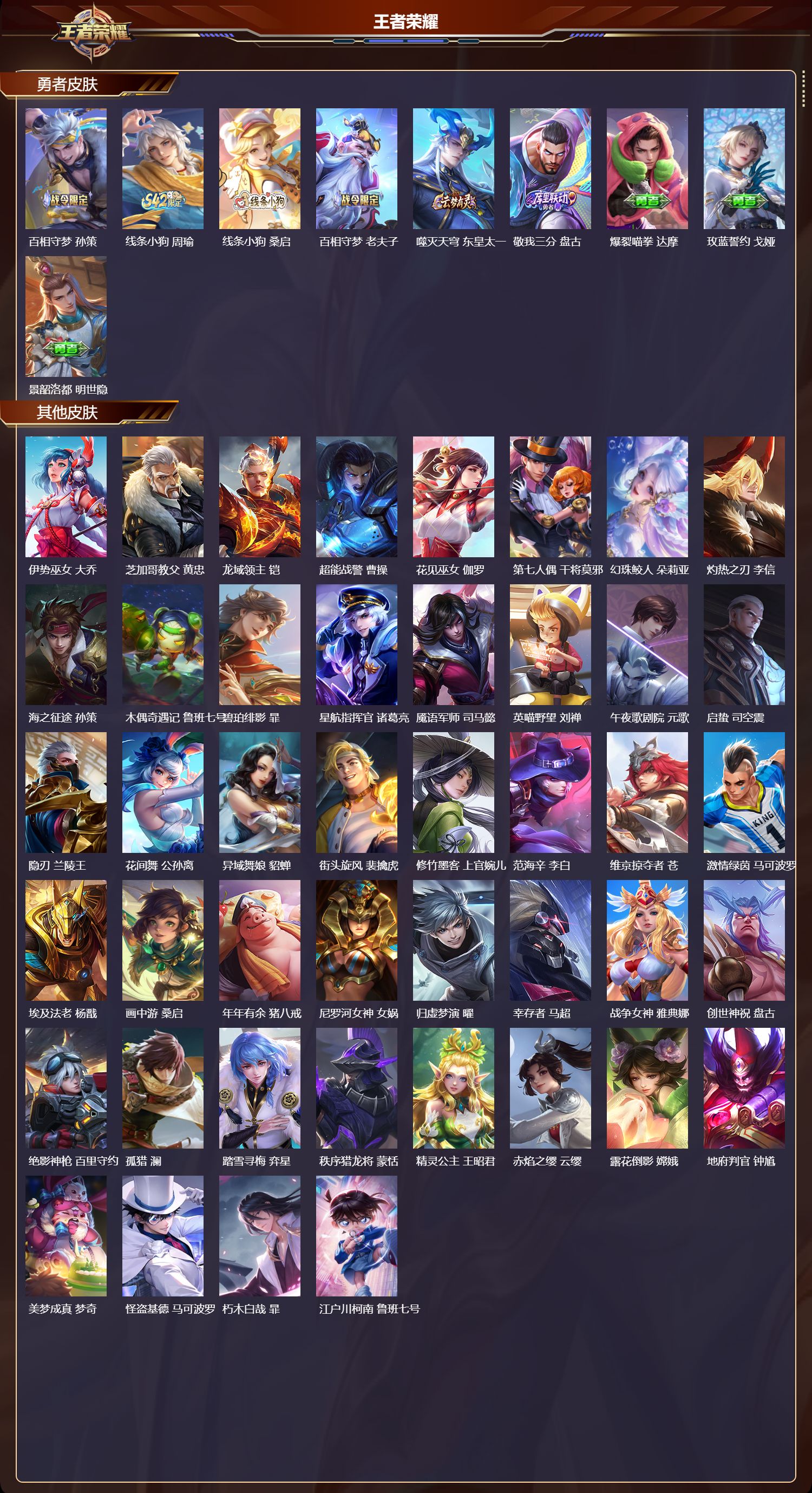 WZMK4286090王者荣耀账号详情图6