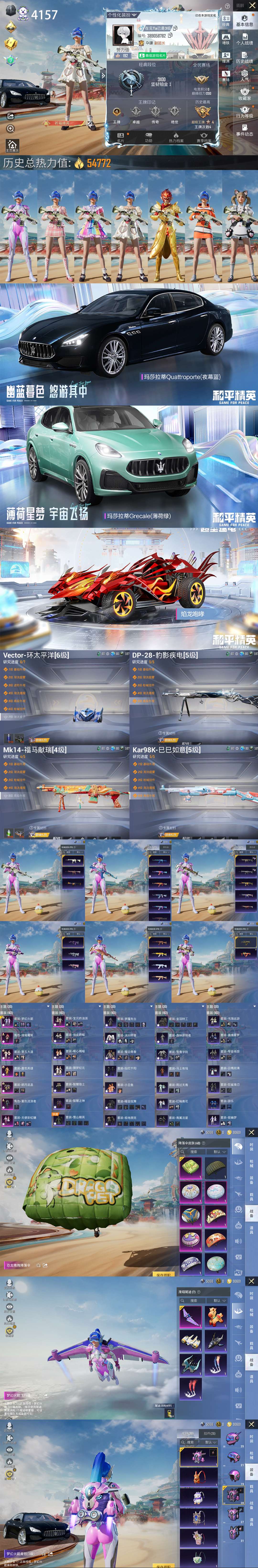 HPQM4165802和平精英账号详情图2