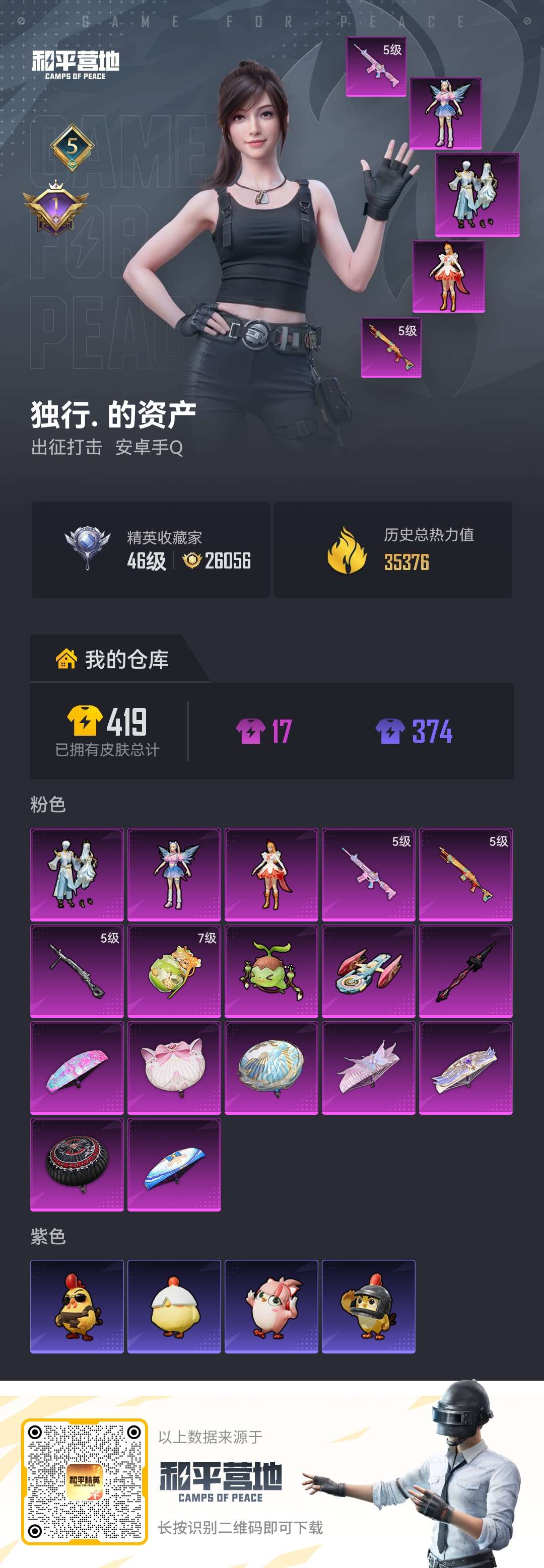 HPCMW4178210和平精英账号详情图1