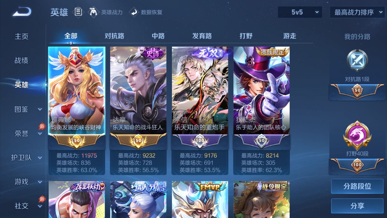 WZCMW4313054王者荣耀账号详情图2