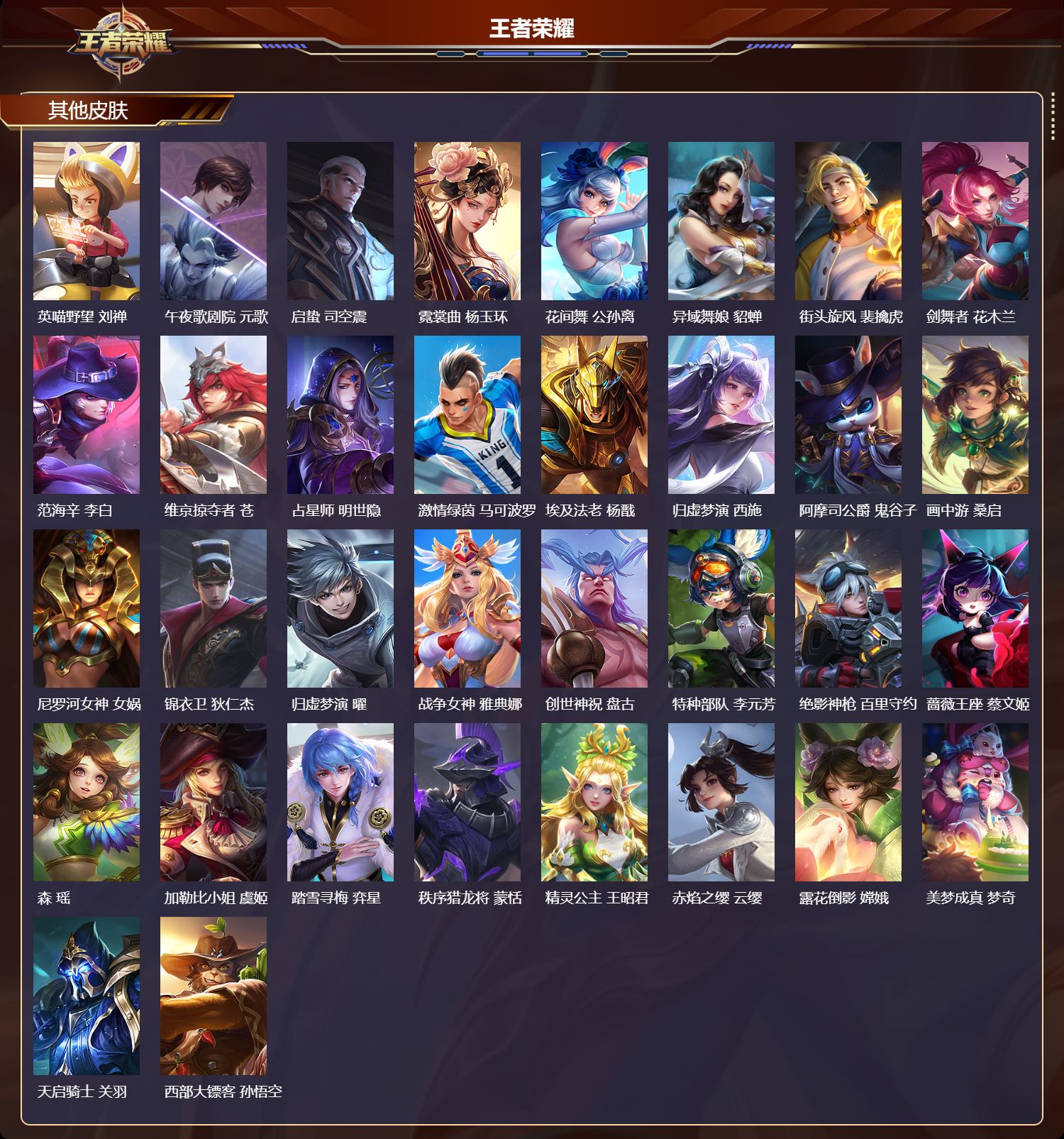 WZQM4286152王者荣耀账号详情图5