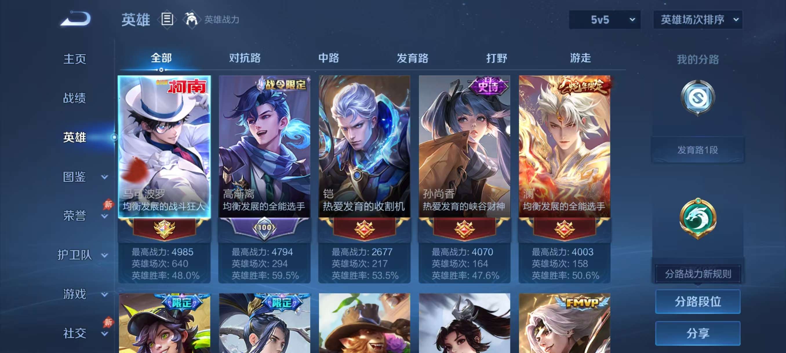 WZCMW4313022王者荣耀账号详情图6