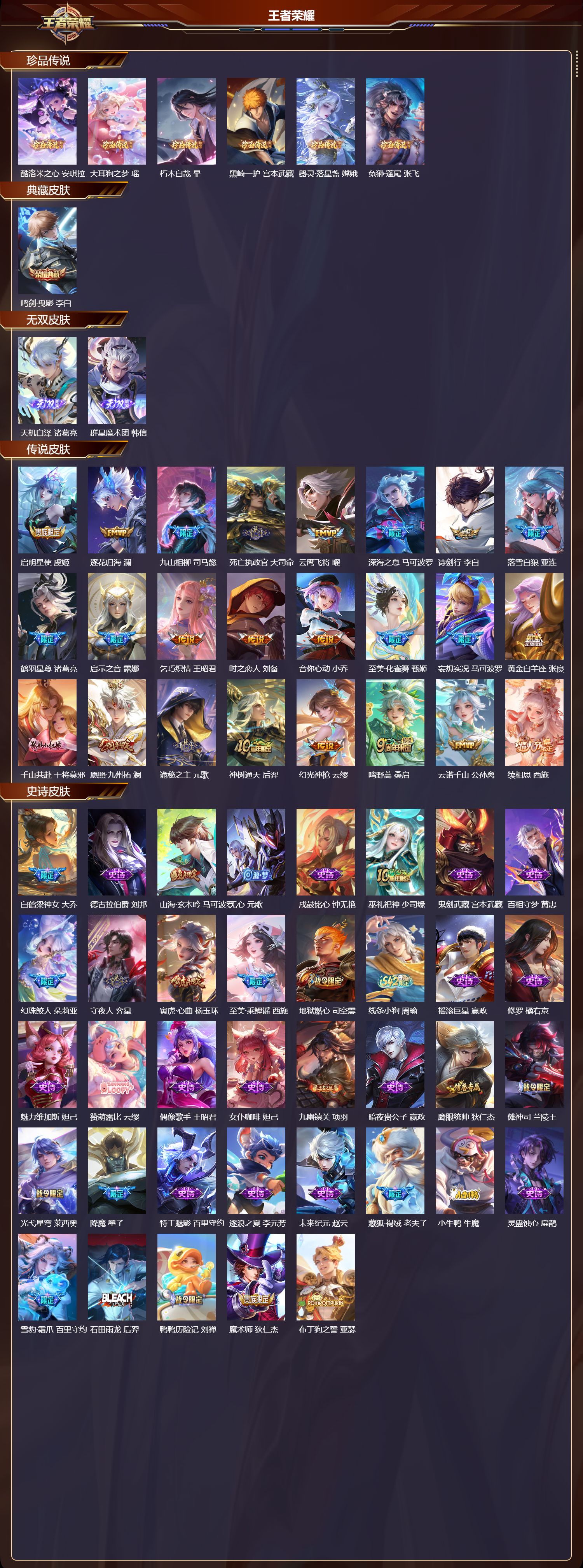 WZCMW4313203王者荣耀账号详情图5