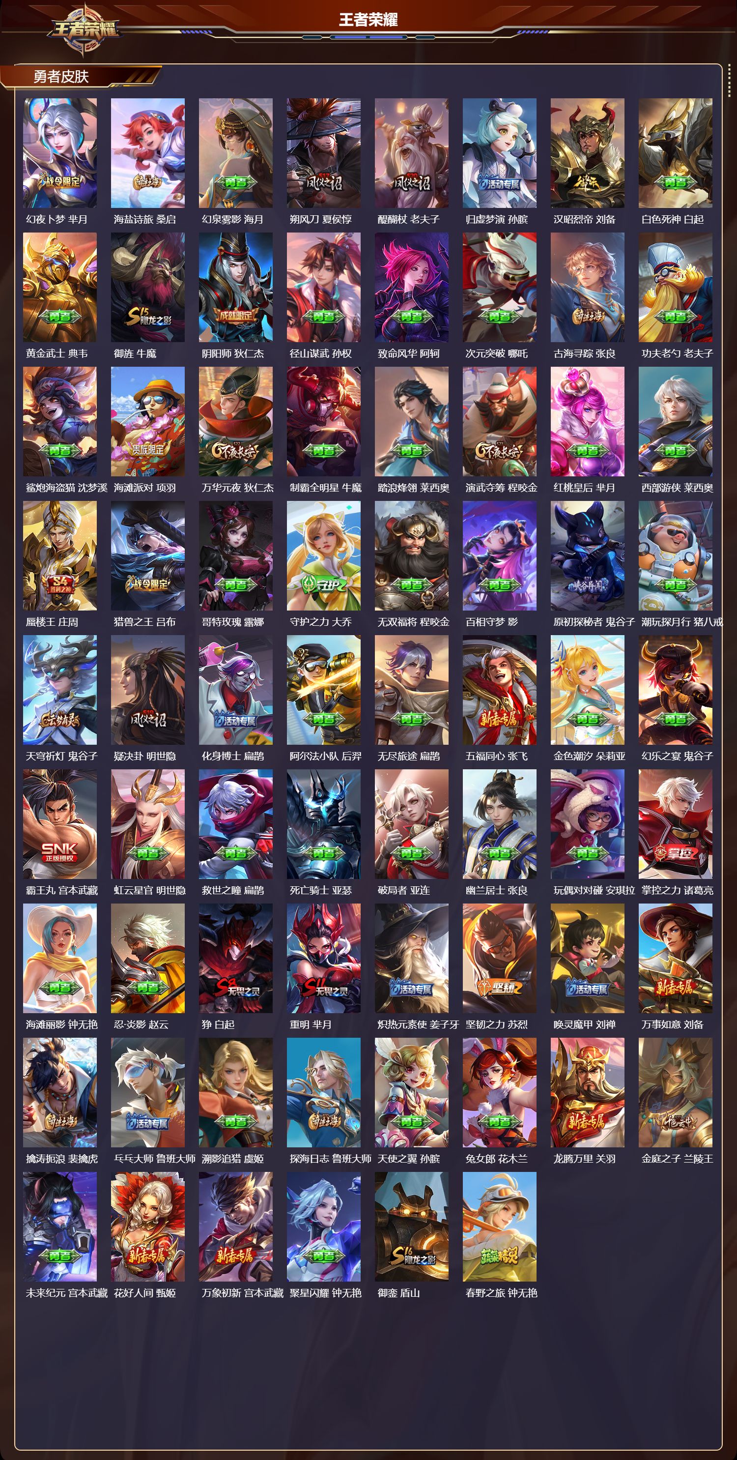 WZCMW4312698王者荣耀账号详情图6