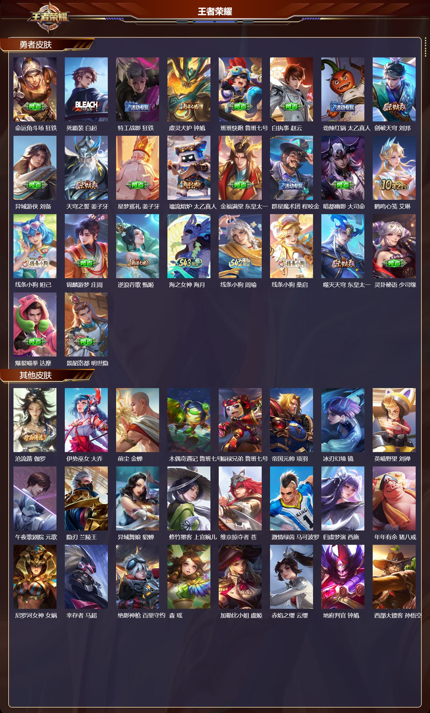 WZQM4288274王者荣耀账号详情图4