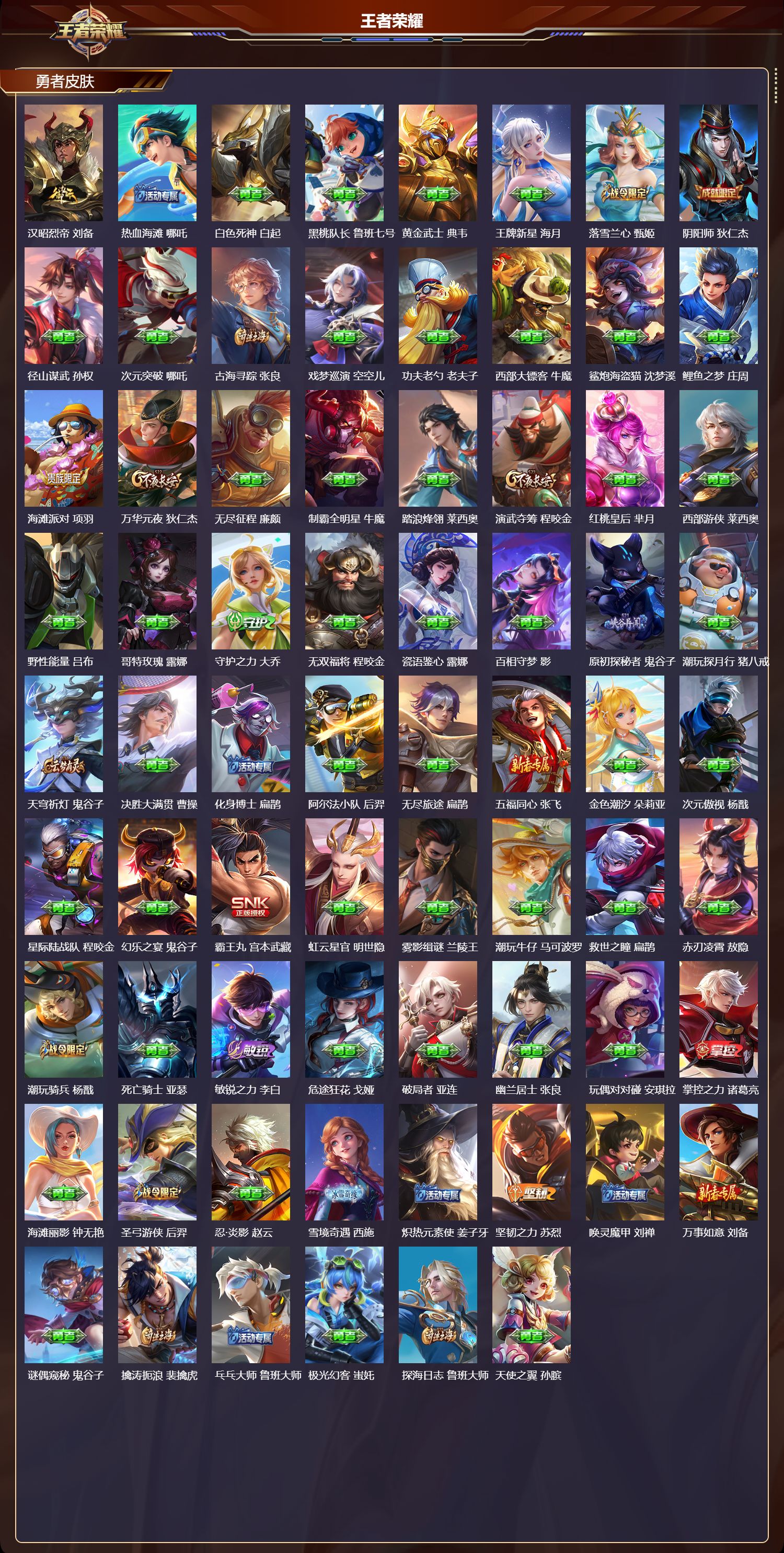 WZCMW4315016王者荣耀账号详情图7