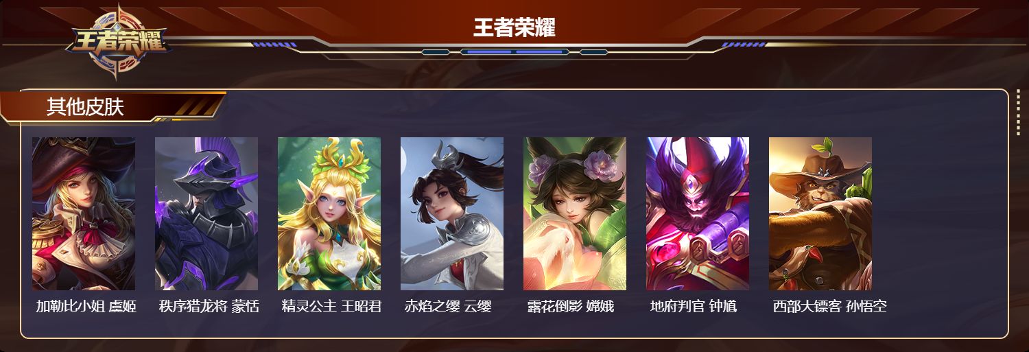 WZCMW4314821王者荣耀账号详情图8