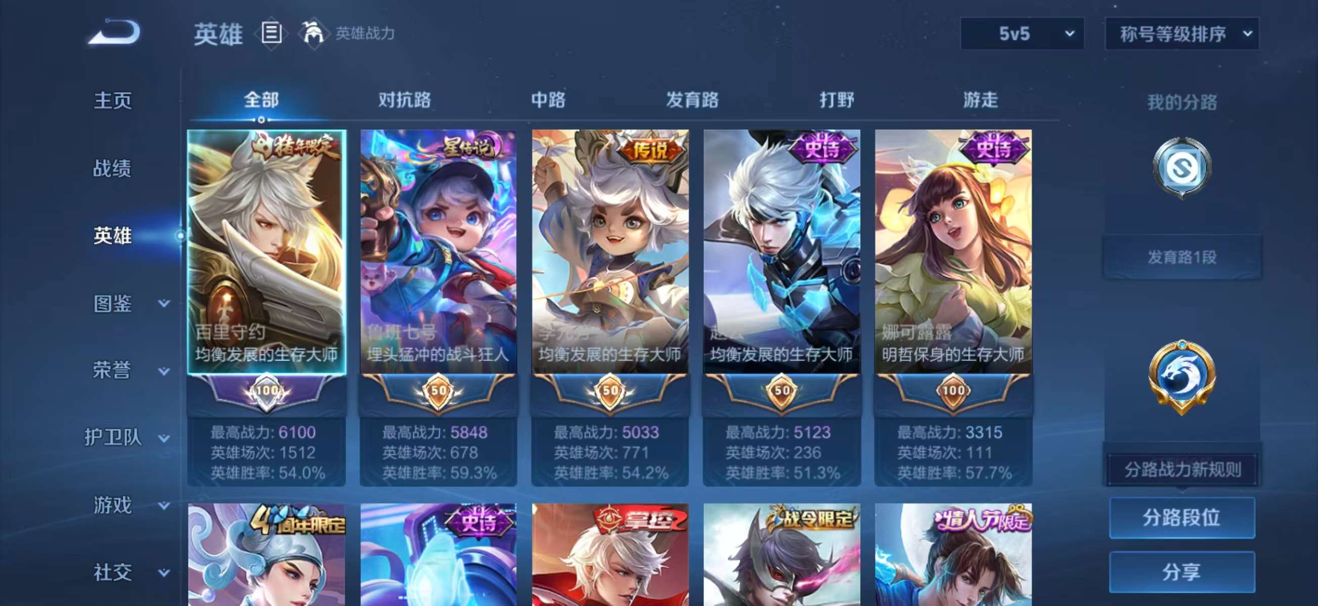 WZCMW4315016王者荣耀账号详情图3