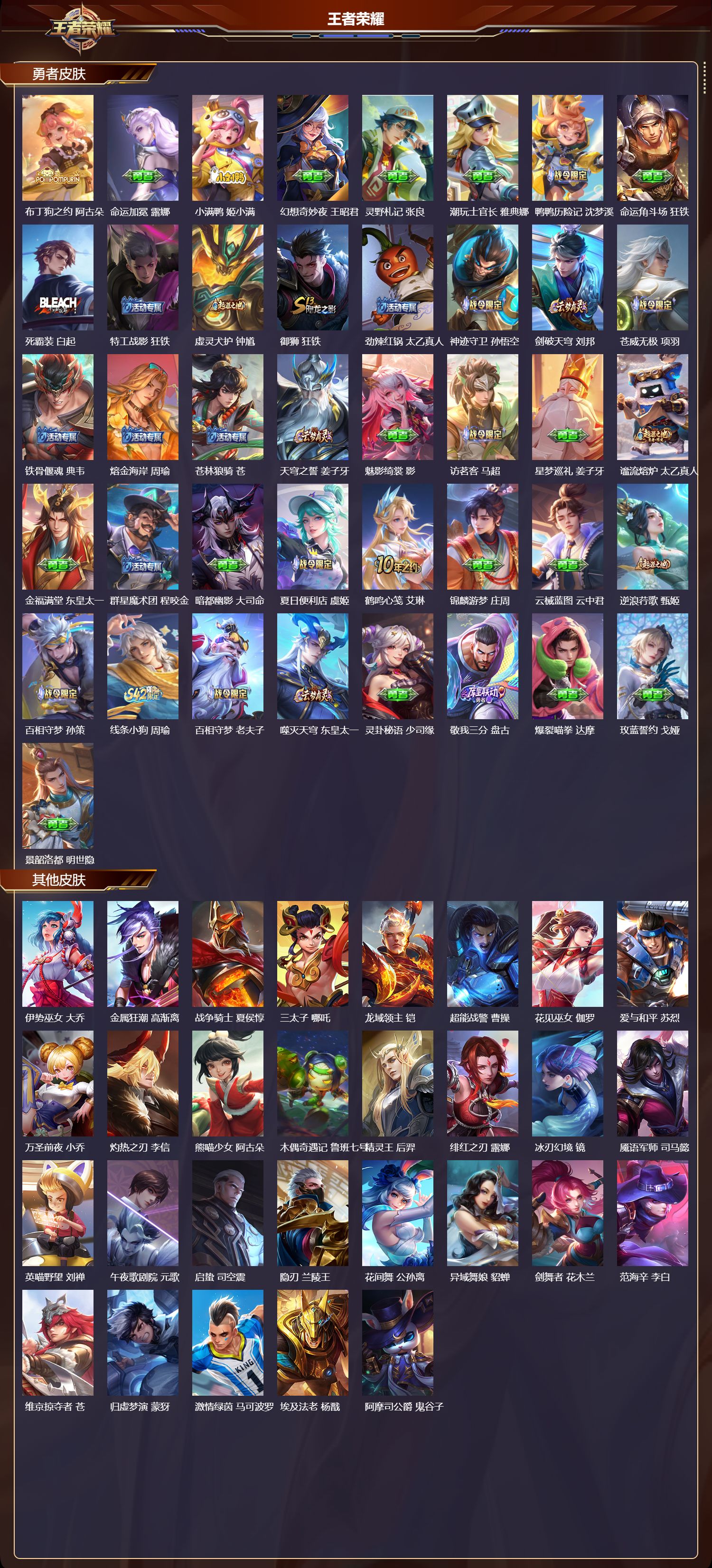 WZMK4287912王者荣耀账号详情图3 WZMK4287912王者荣耀账号详情图3