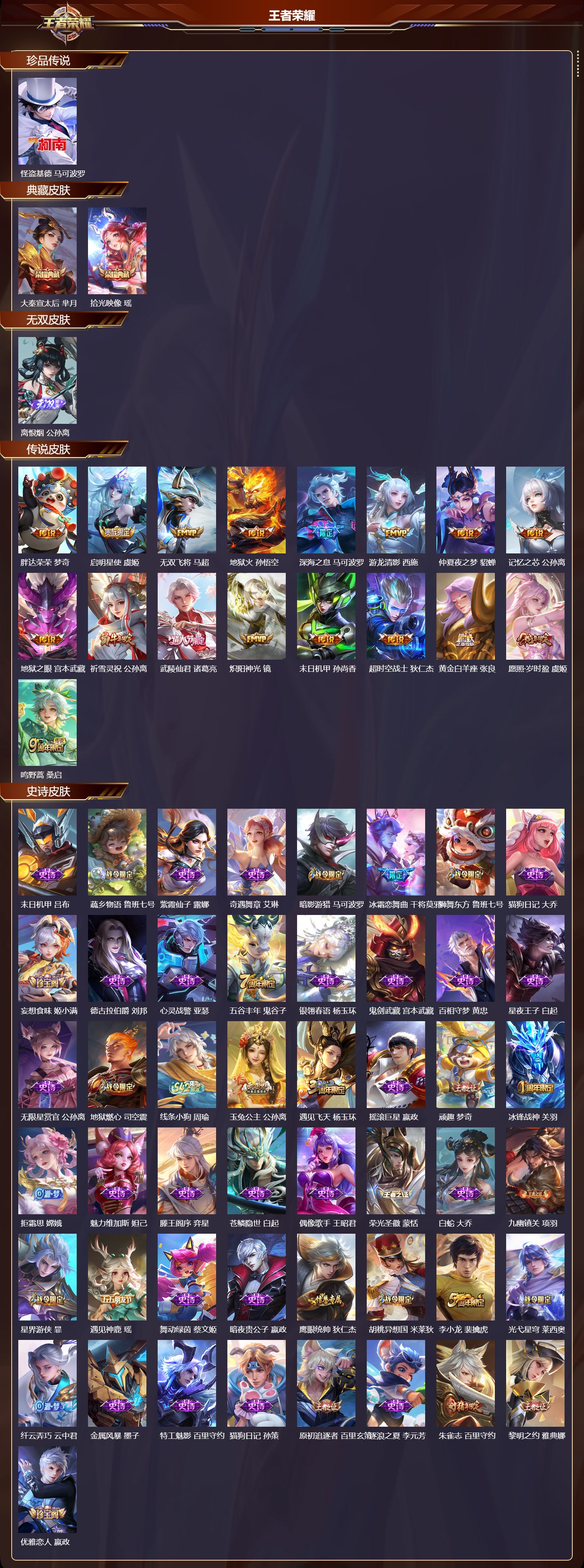 WZCMW4314861王者荣耀账号详情图5