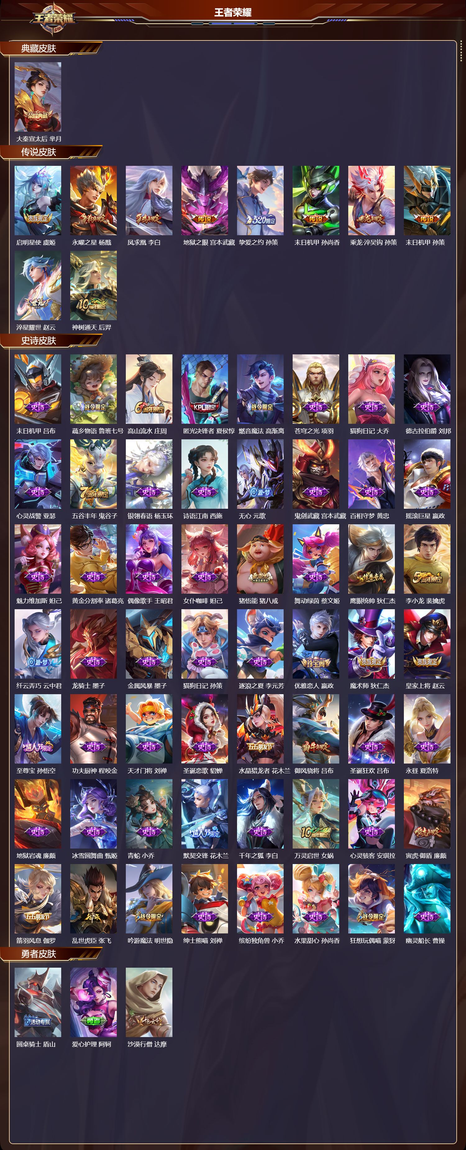 WZCMW4314828王者荣耀账号详情图5