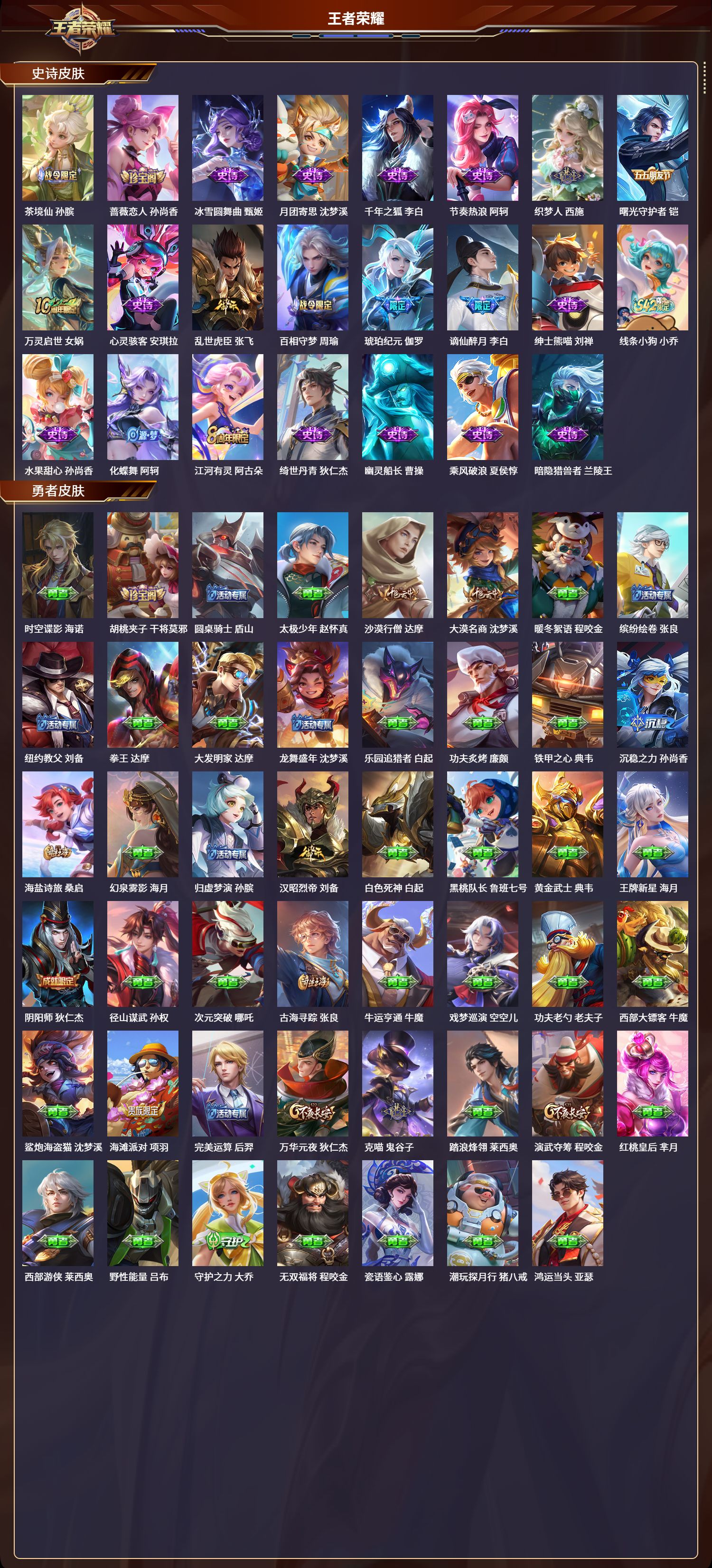 WZLX4290429王者荣耀账号详情图3 WZLX4290429王者荣耀账号详情图3