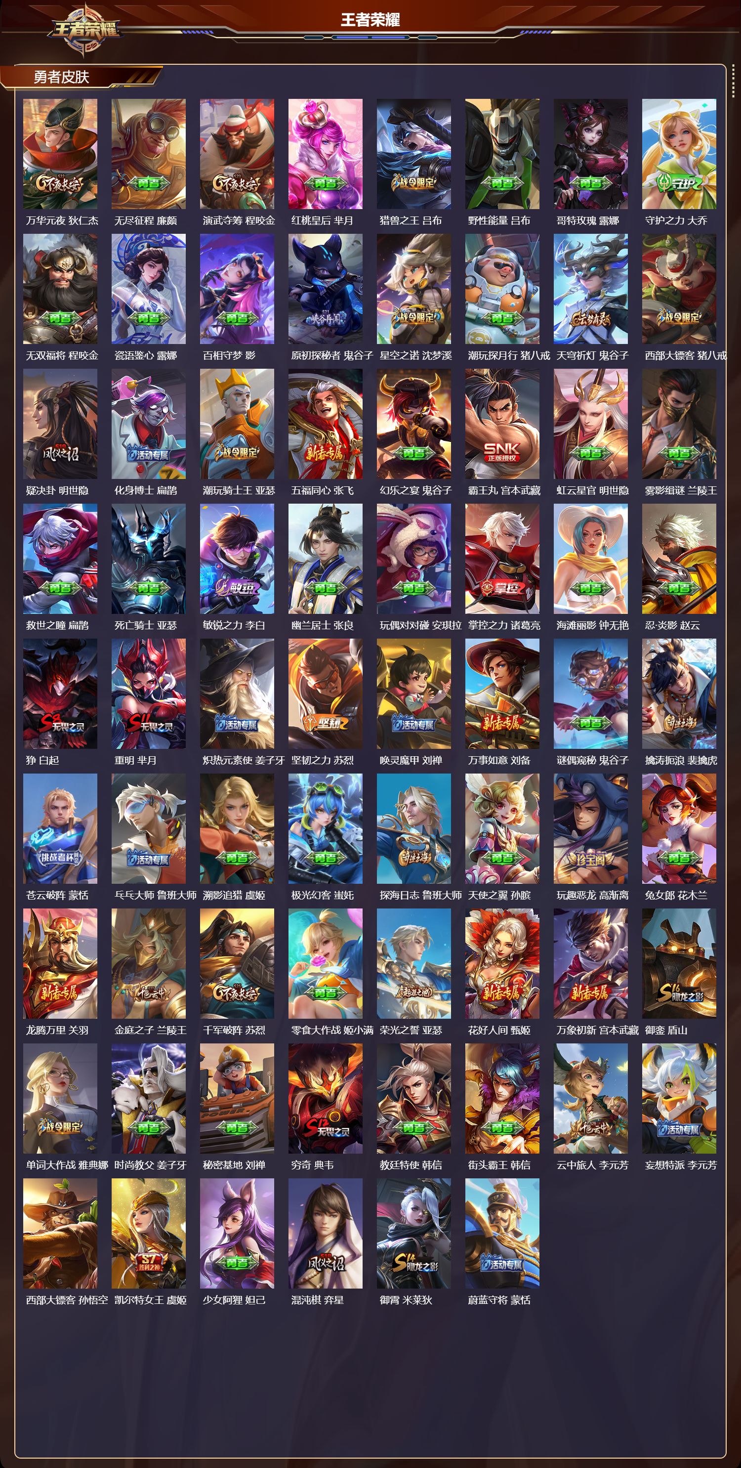 WZCMW4315042王者荣耀账号详情图9