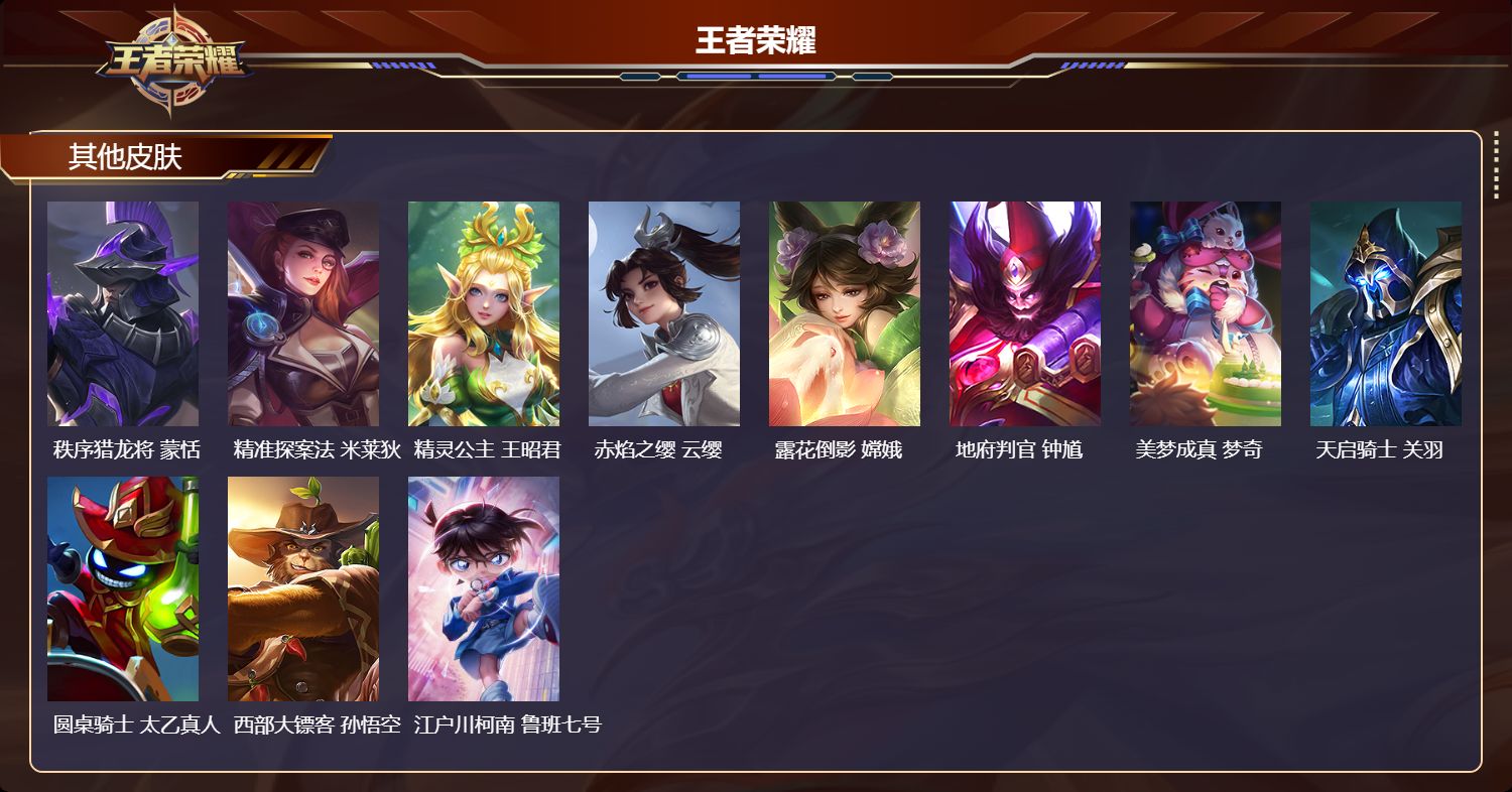 WZCMW4315016王者荣耀账号详情图10