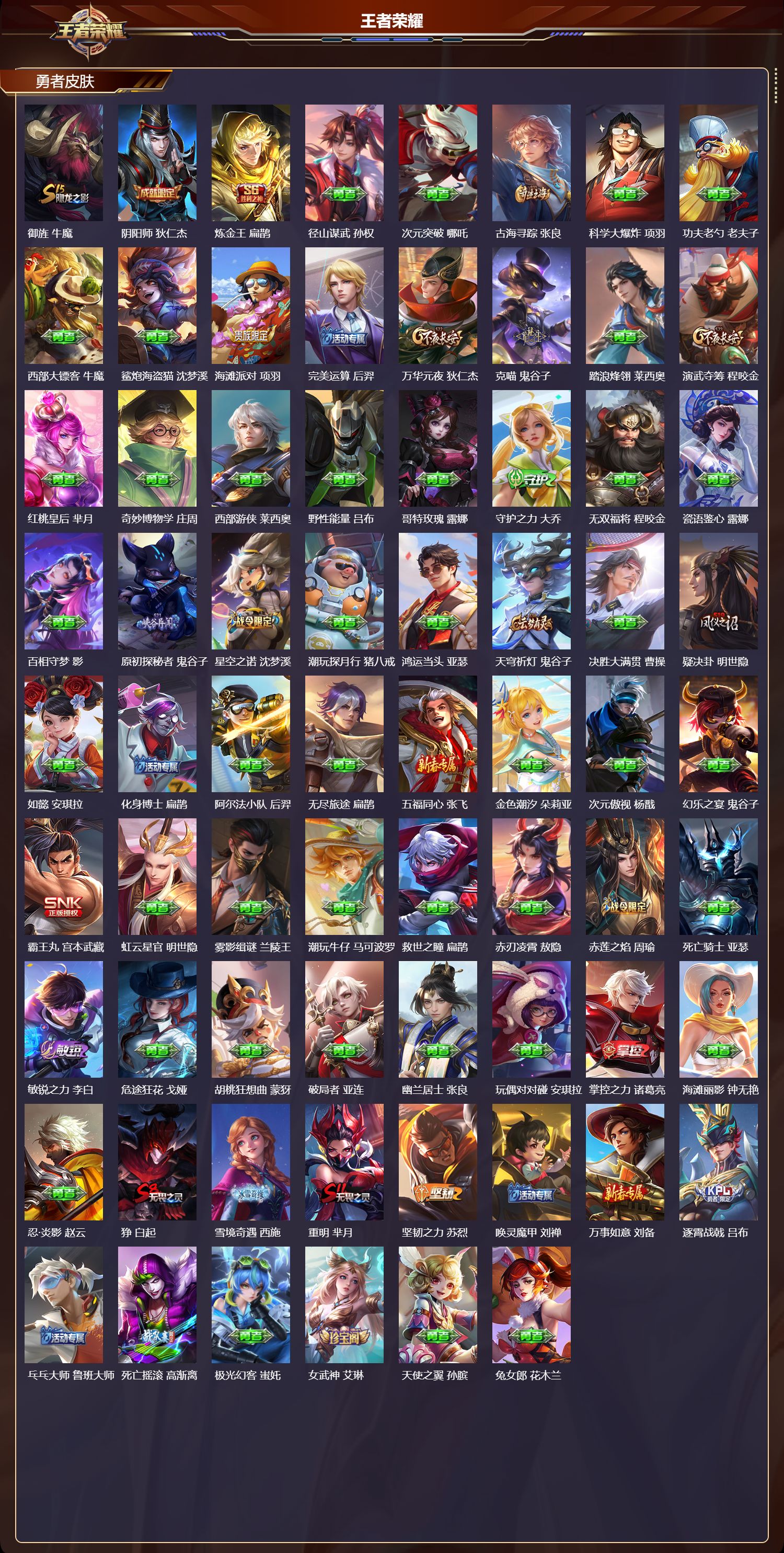 WZQM4287924王者荣耀账号详情图4 WZQM4287924王者荣耀账号详情图4