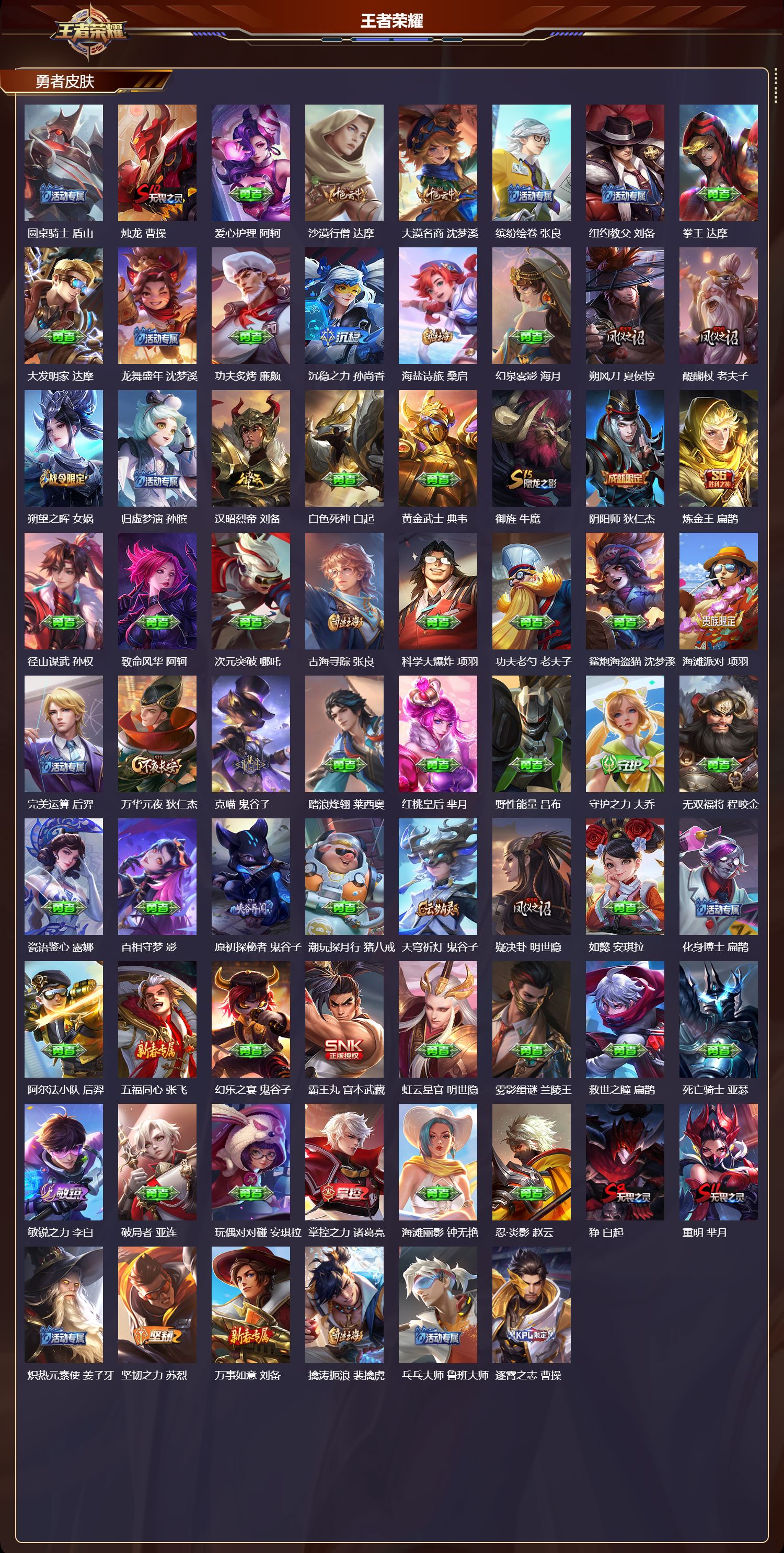 WZCMW4314818王者荣耀账号详情图6