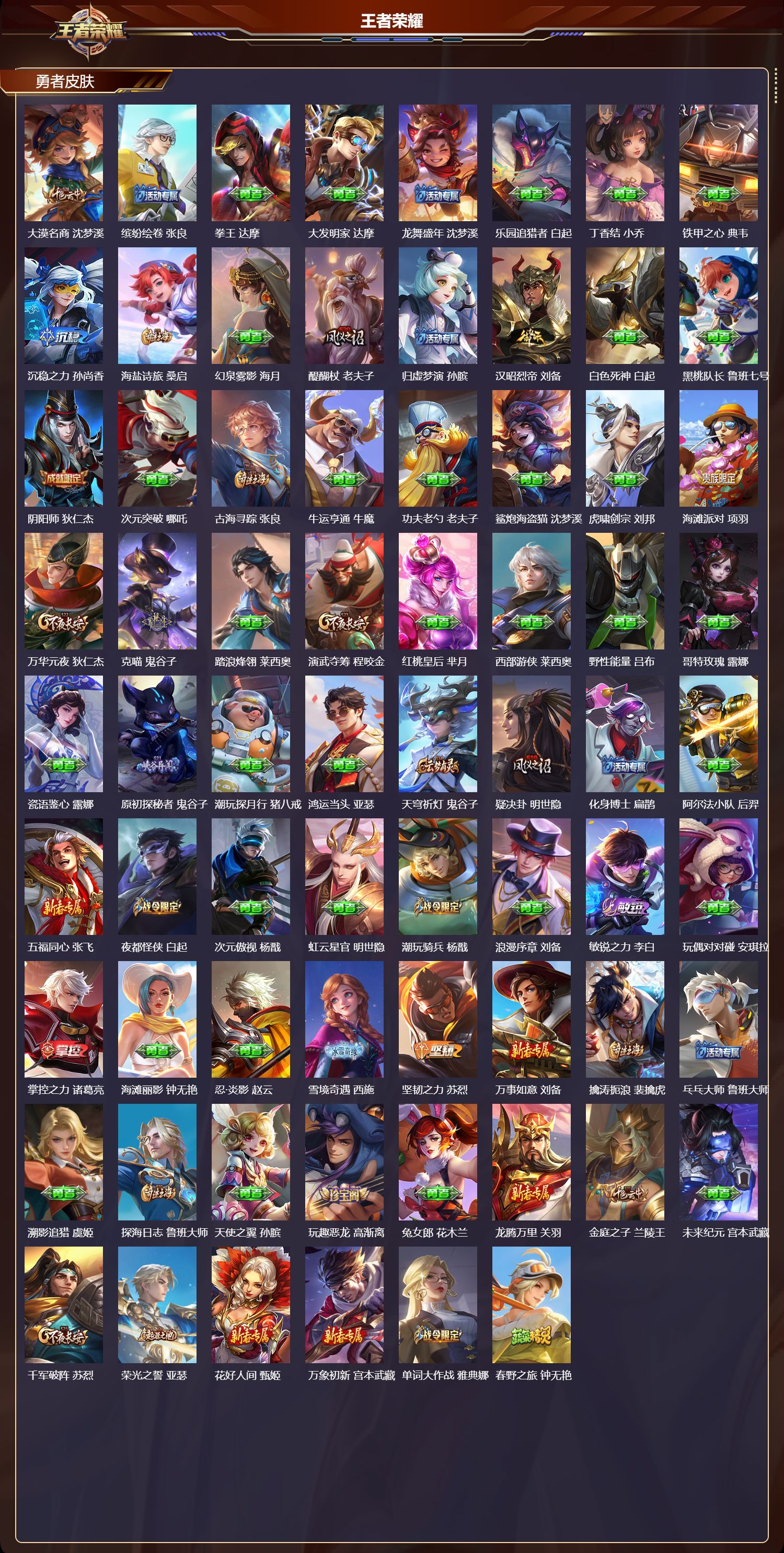 WZCMW4314828王者荣耀账号详情图6