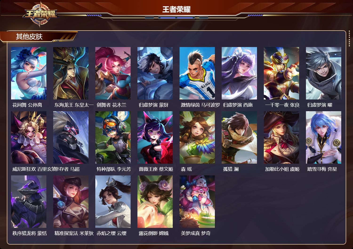 WZQM4288389王者荣耀账号详情图5