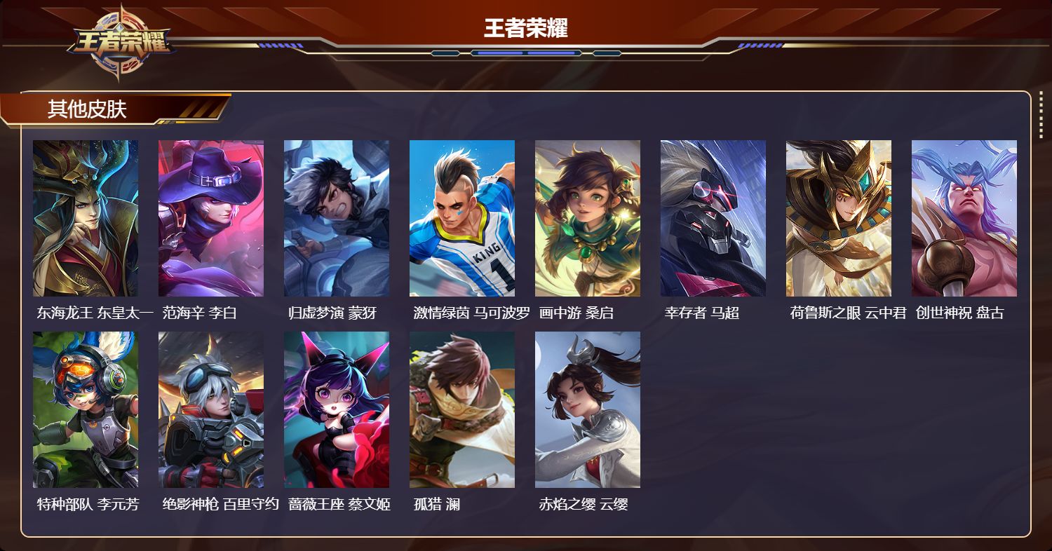 WZQM4288268王者荣耀账号详情图6 WZQM4288268王者荣耀账号详情图6