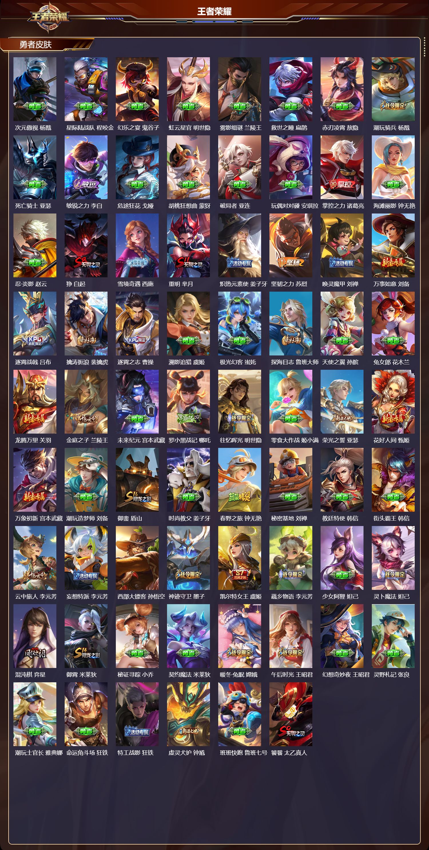 WZQM4287547王者荣耀账号详情图6