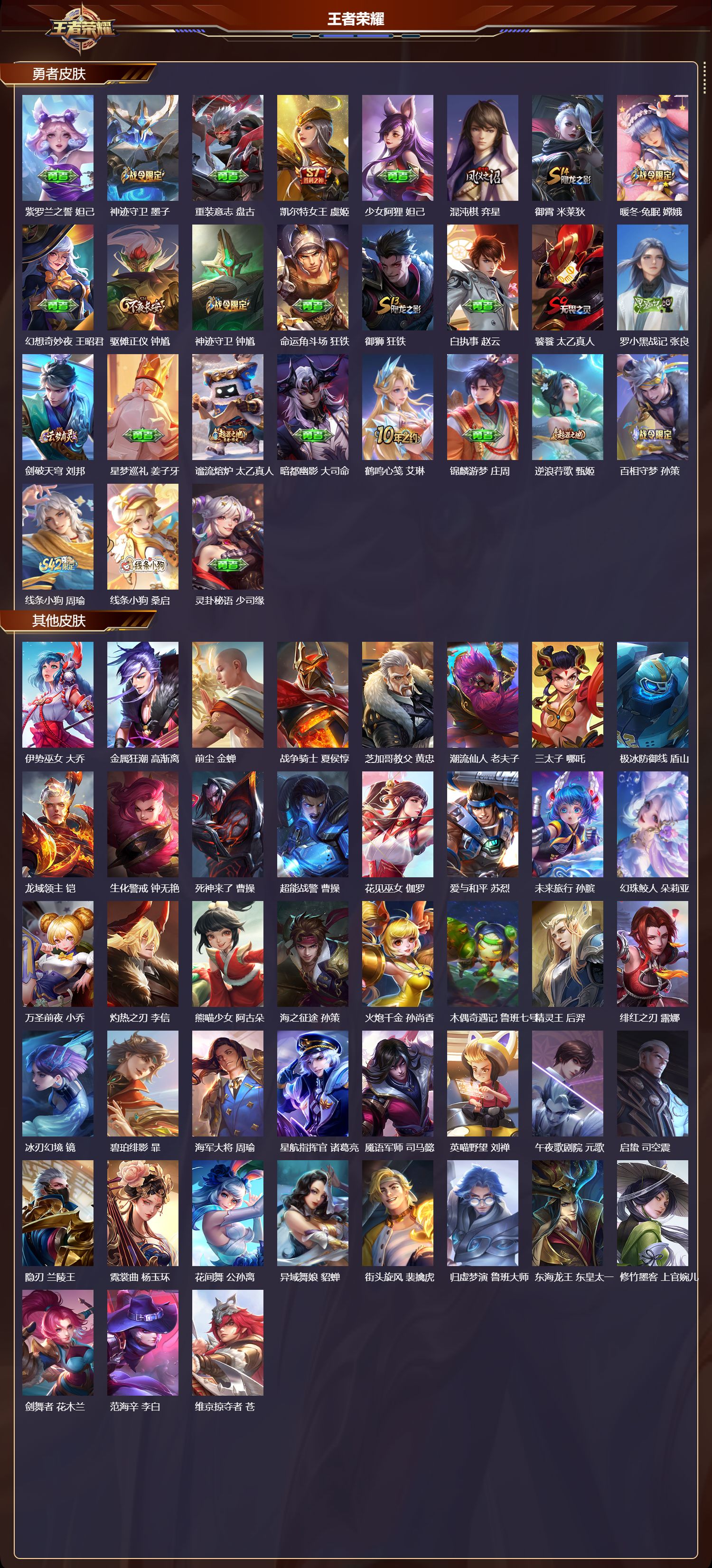 WZMK4288123王者荣耀账号详情图4 WZMK4288123王者荣耀账号详情图4