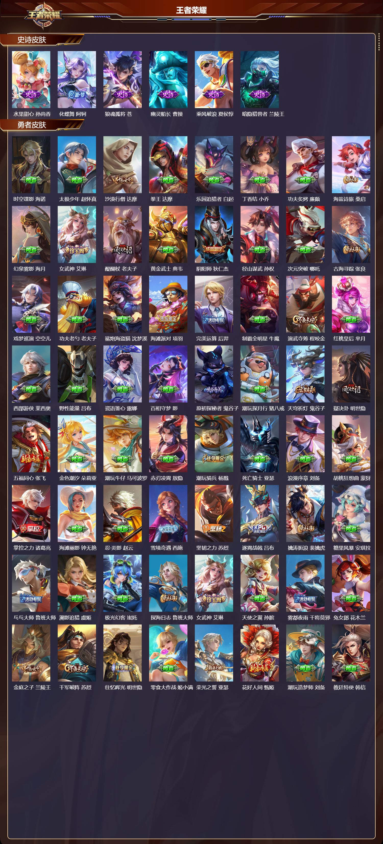 WZQM4288388王者荣耀账号详情图4