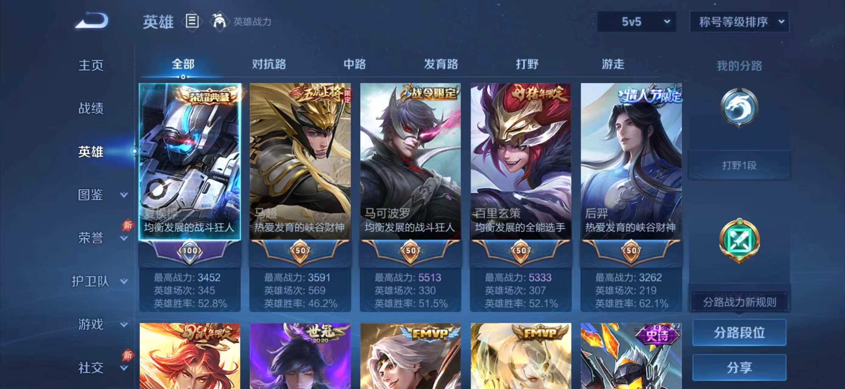 WZCMW4315042王者荣耀账号详情图2