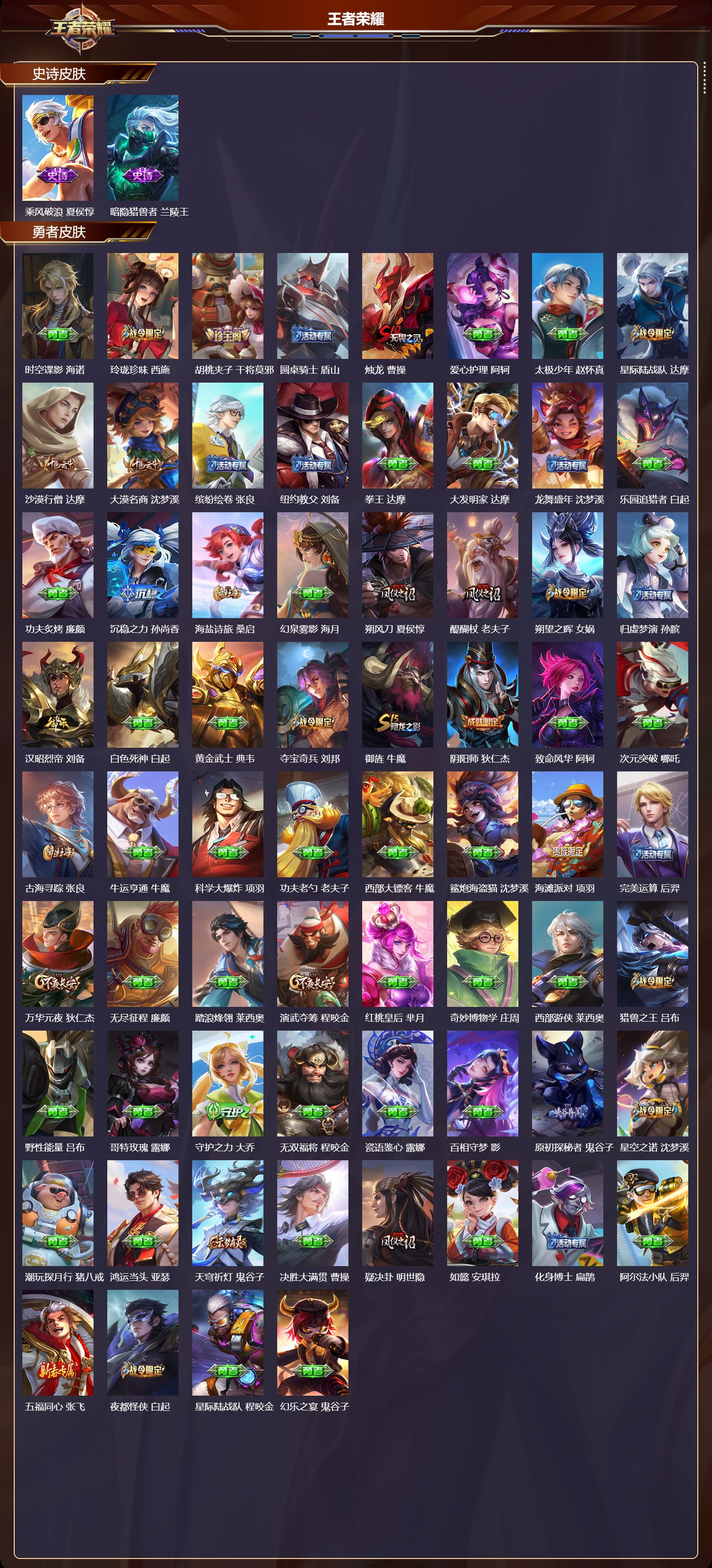 WZQM4288366王者荣耀账号详情图4