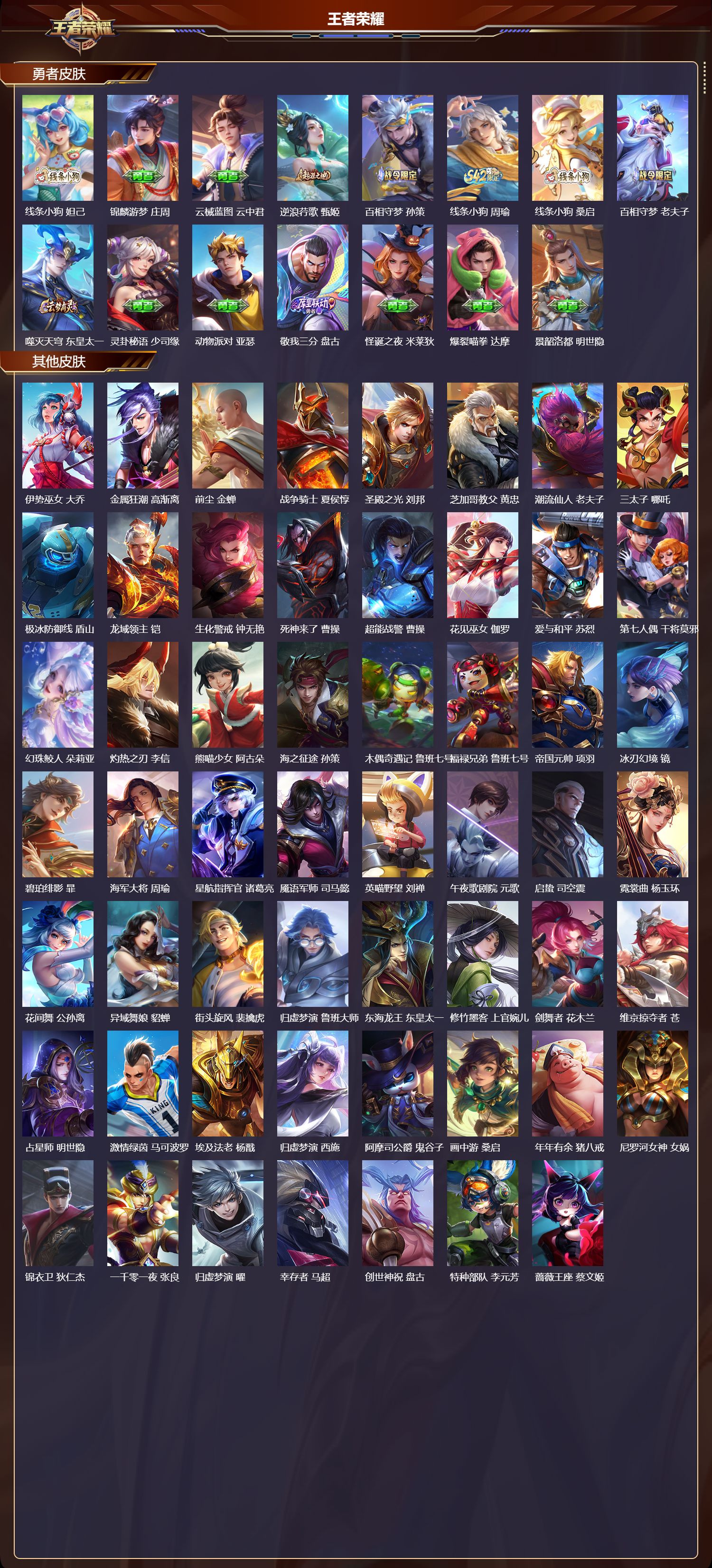 WZQM4287663王者荣耀账号详情图8