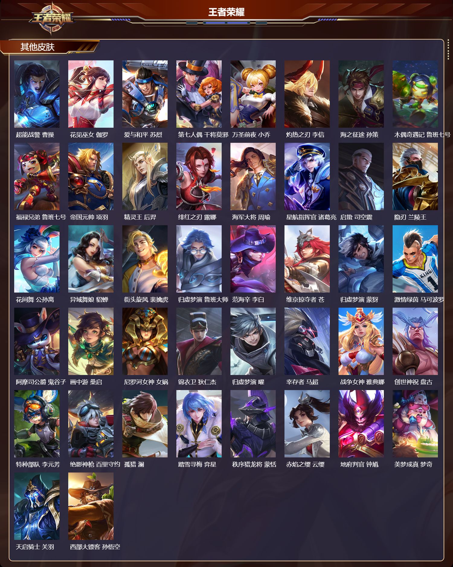 WZMK4288308王者荣耀账号详情图4 WZMK4288308王者荣耀账号详情图4