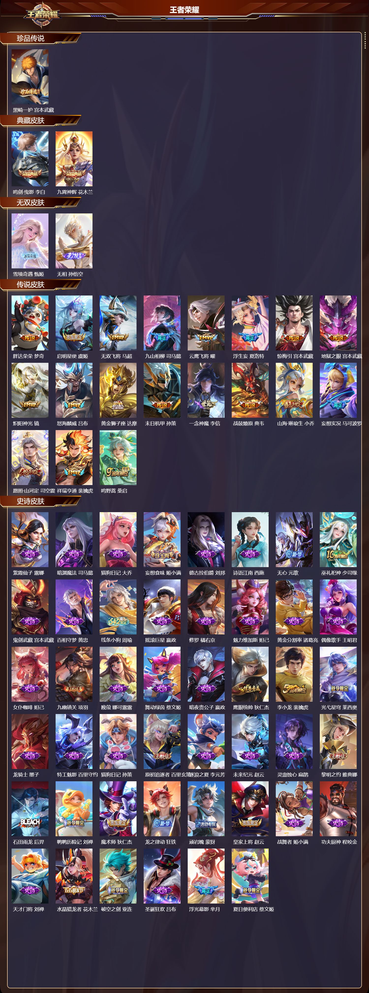 WZCMW4315006王者荣耀账号详情图5