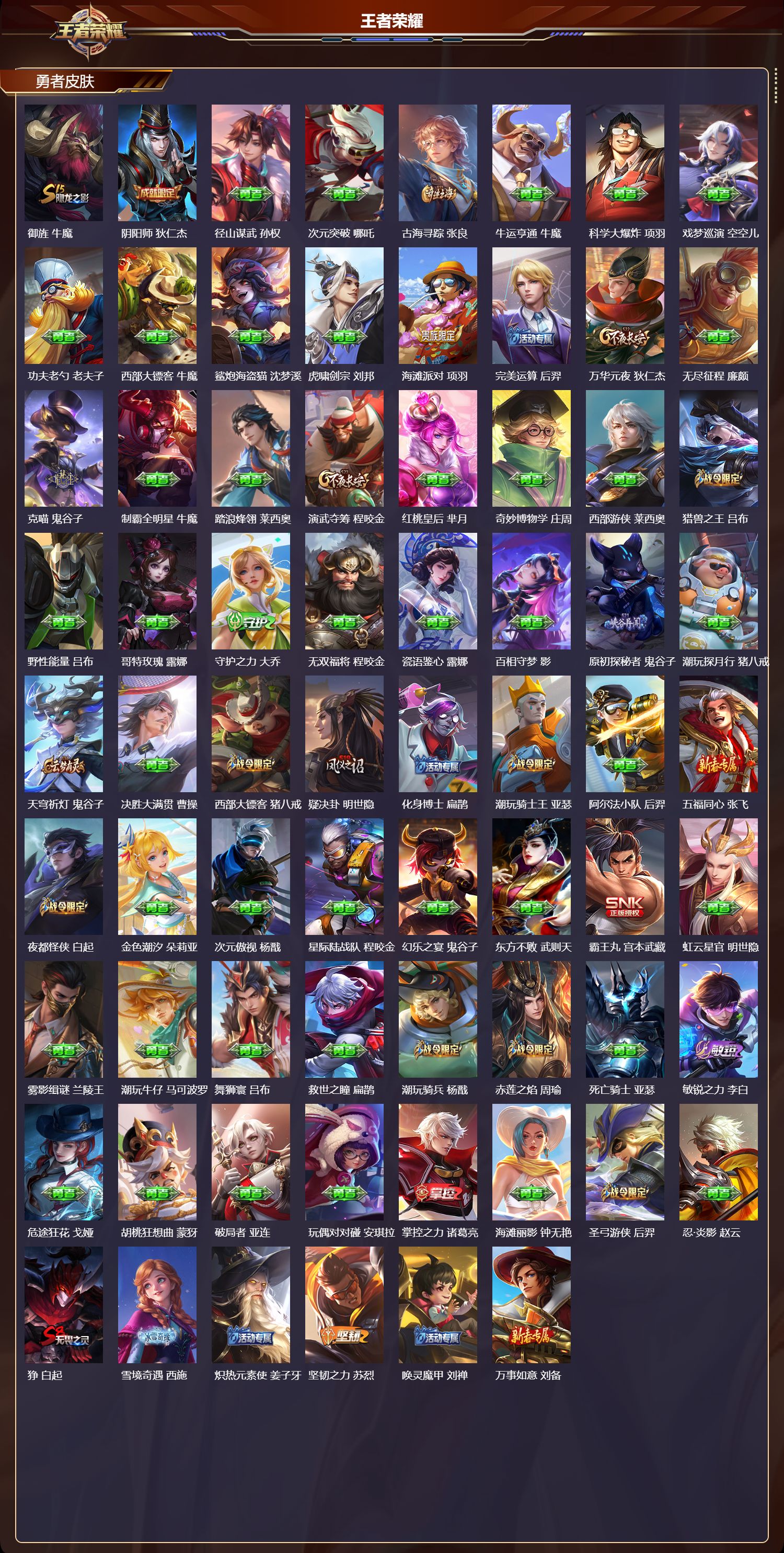 WZCMW4316765王者荣耀账号详情图8