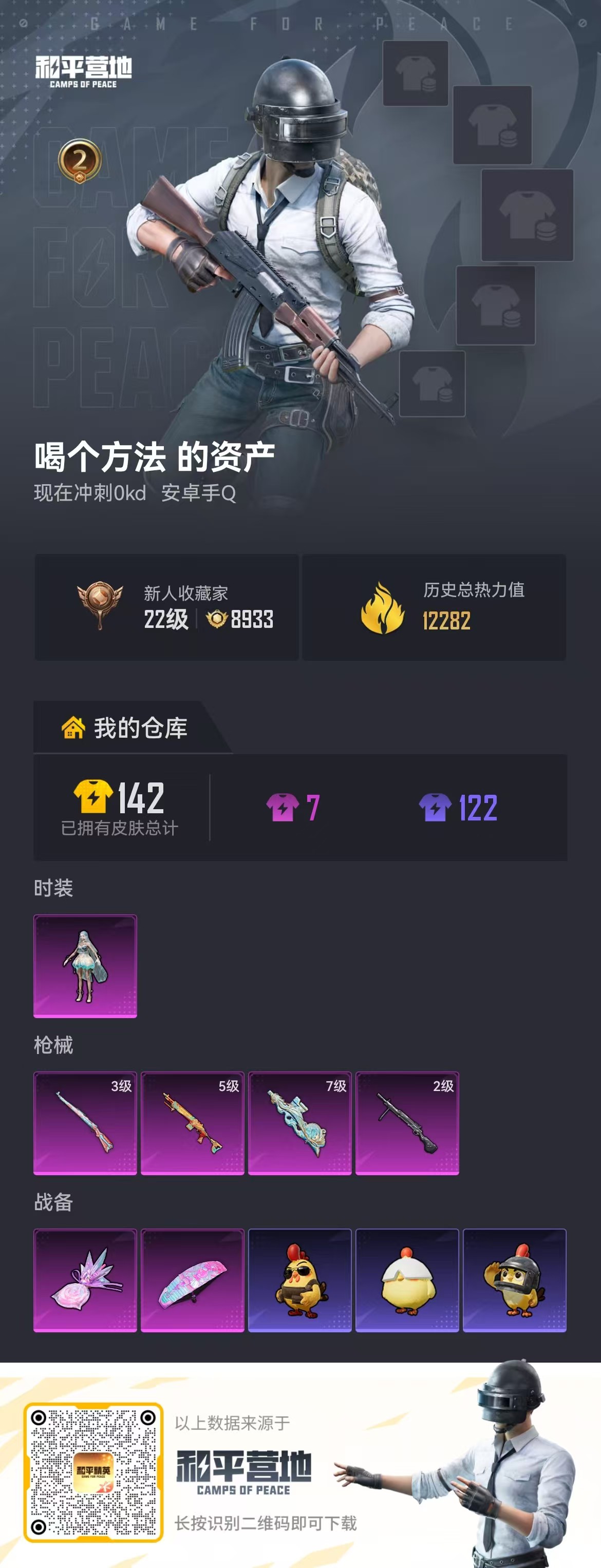 HPCMW4179465和平精英账号详情图1