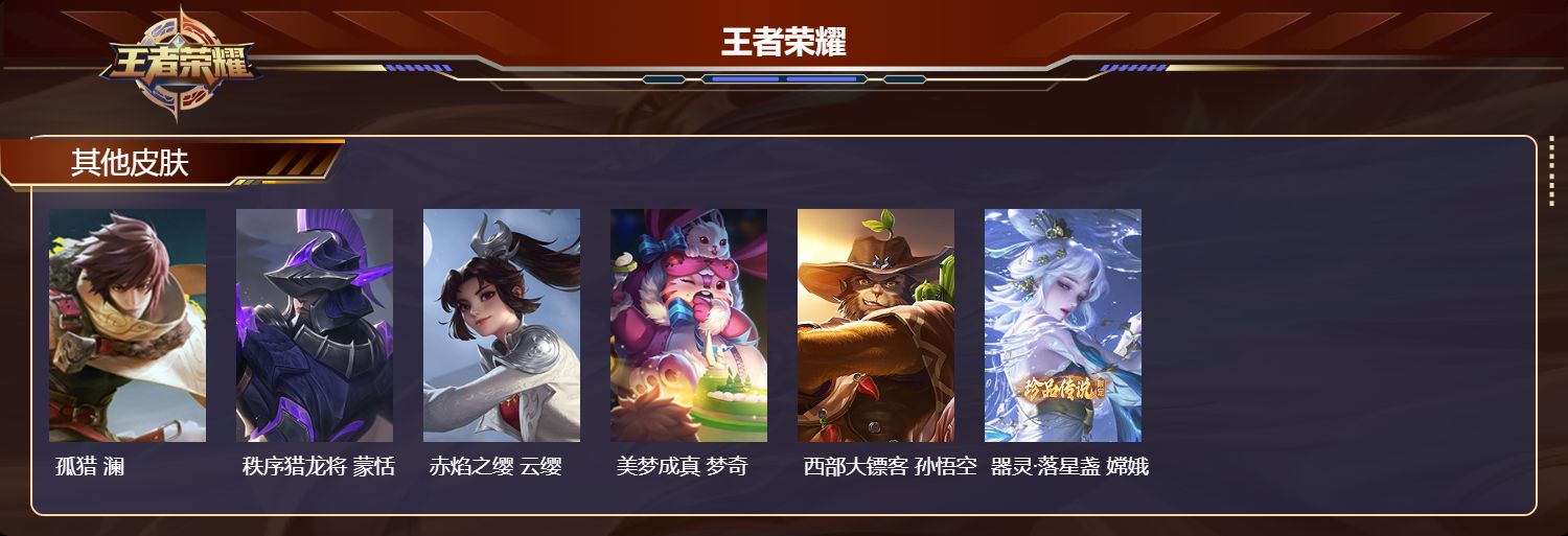 WZQM4290422王者荣耀账号详情图5