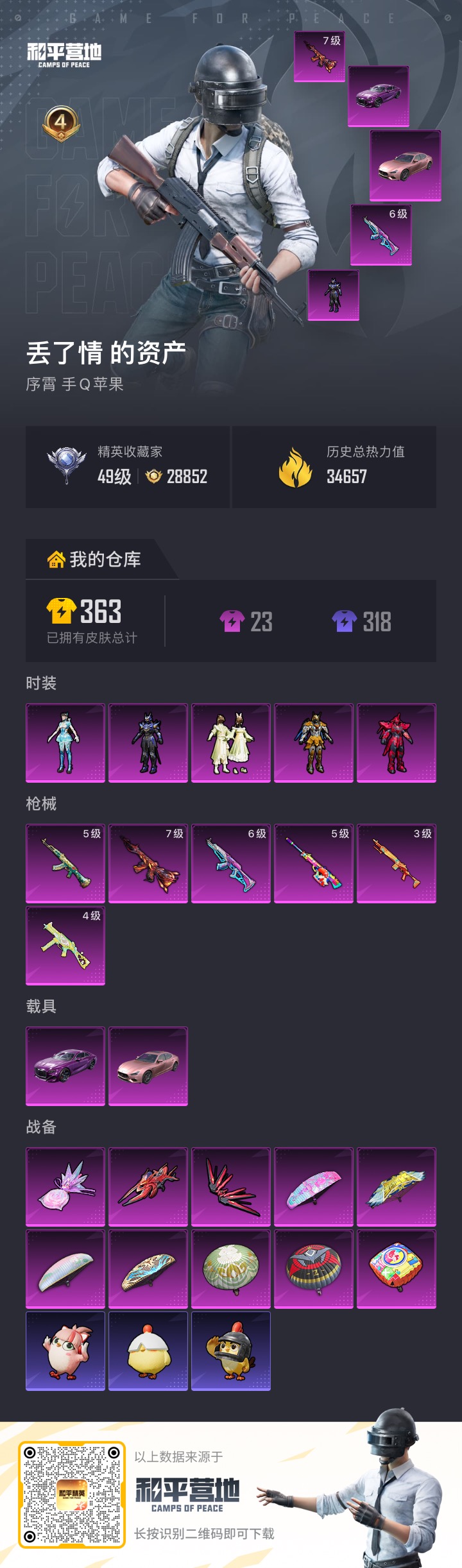 HPCMW4180810和平精英账号详情图15